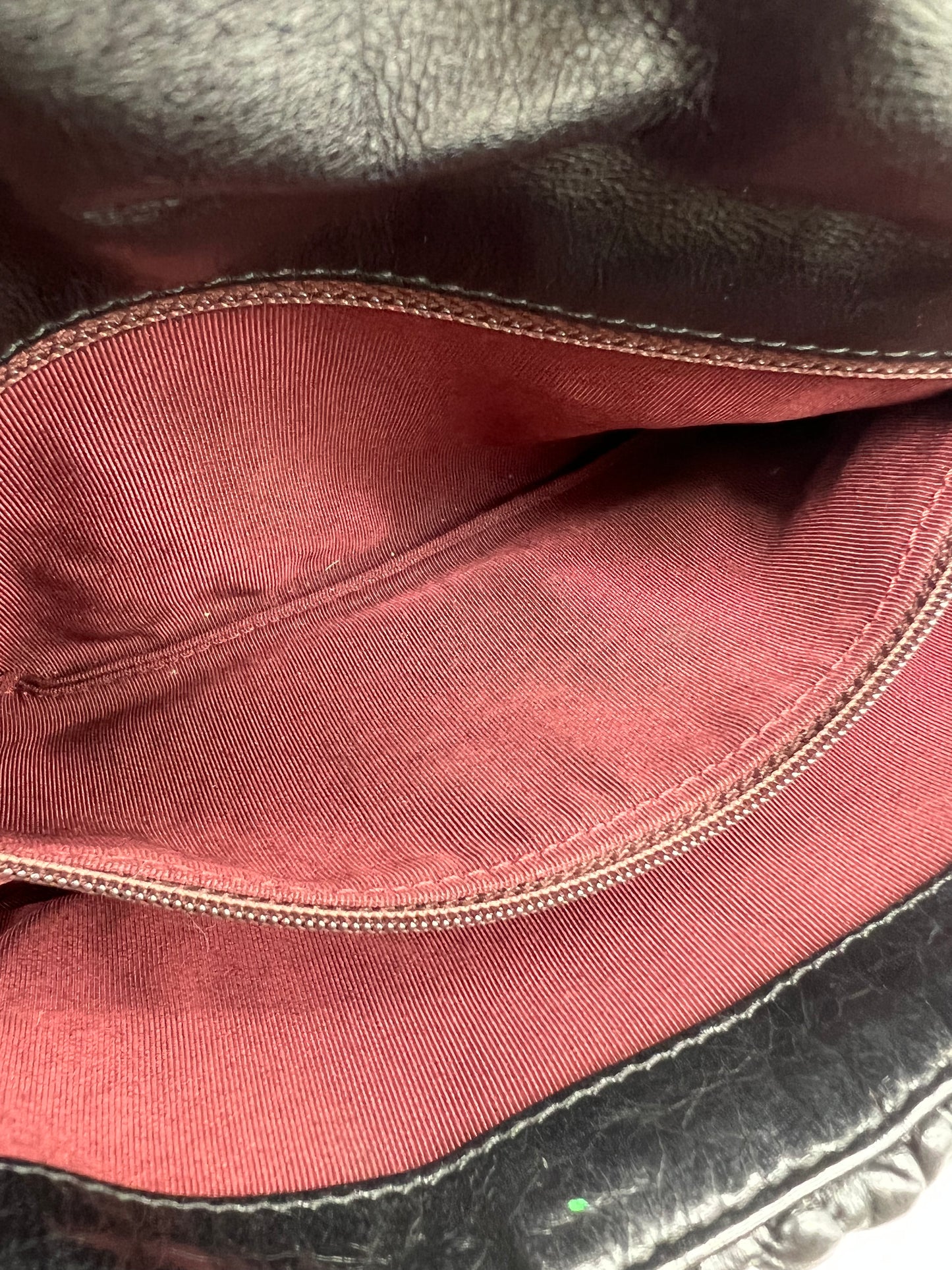 Chanel 2006-2008 Black Lambskin Astrakhan Flap Chain Shoulder Bag