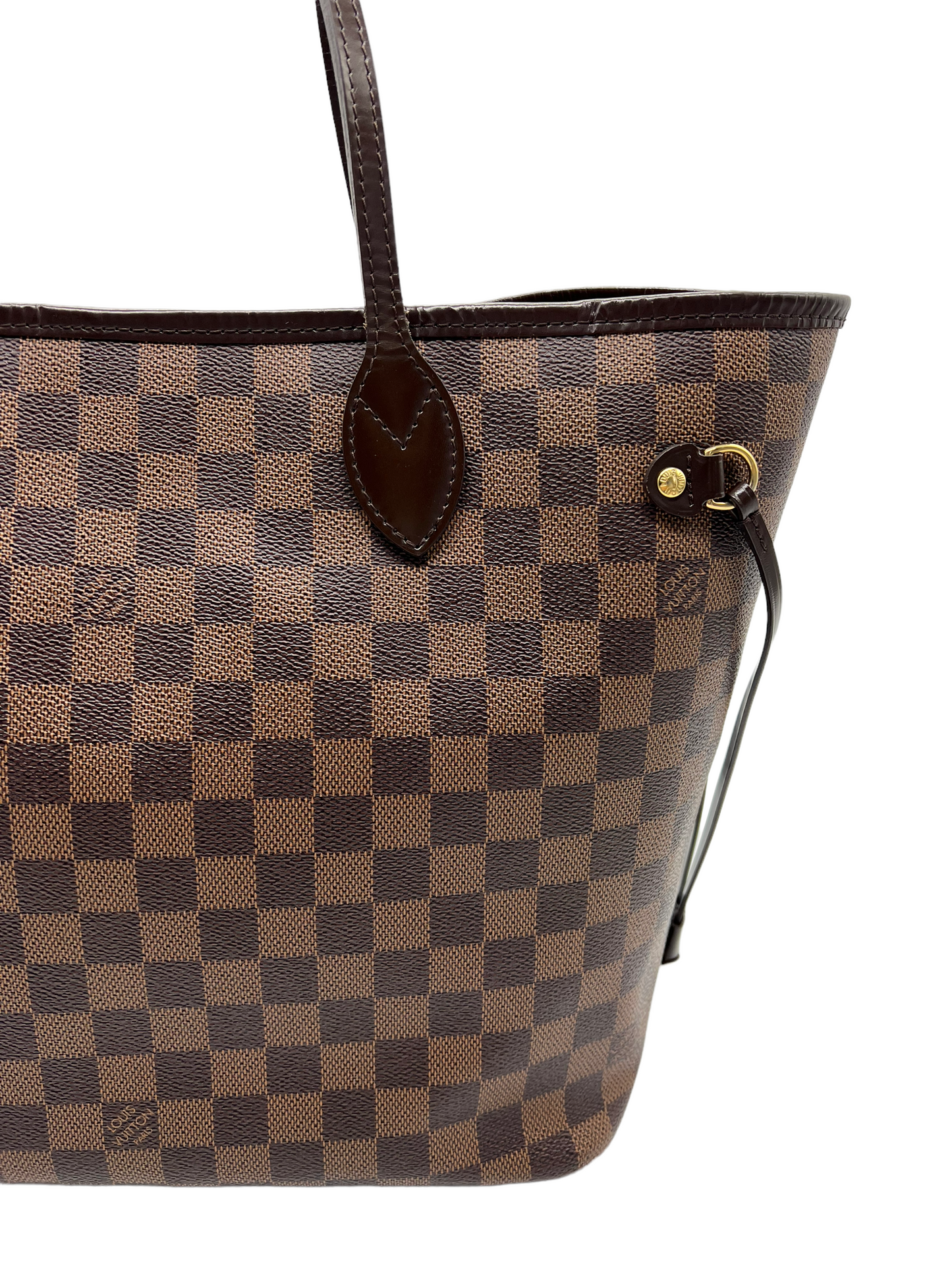 Louis Vuitton Damier Ebene Neverfull MM Tote