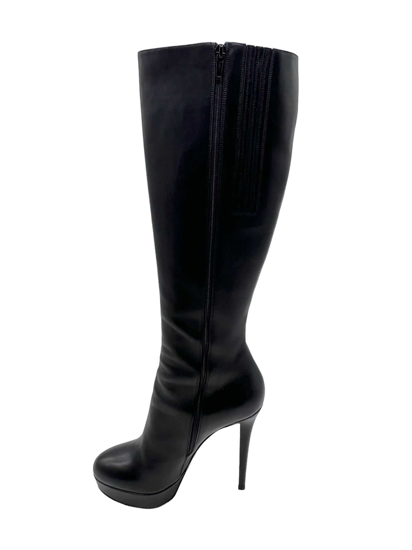 Christian Louboutin Black Bianca Botta 140 Size 39.5 Boots