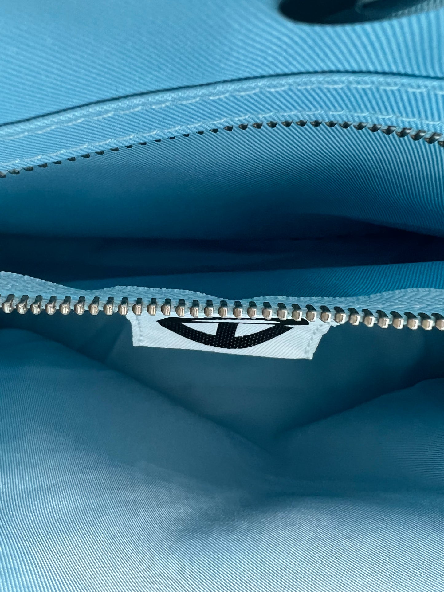 Telfar Pool Blue Vegan Leather Medium Shopper