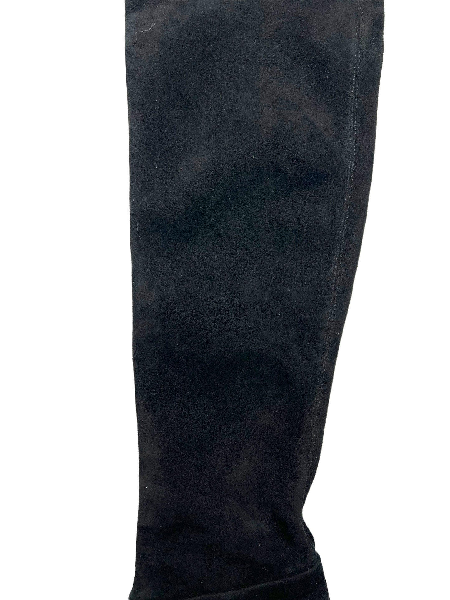 Miu Miu Black Suede Thigh High Size 38 Boots