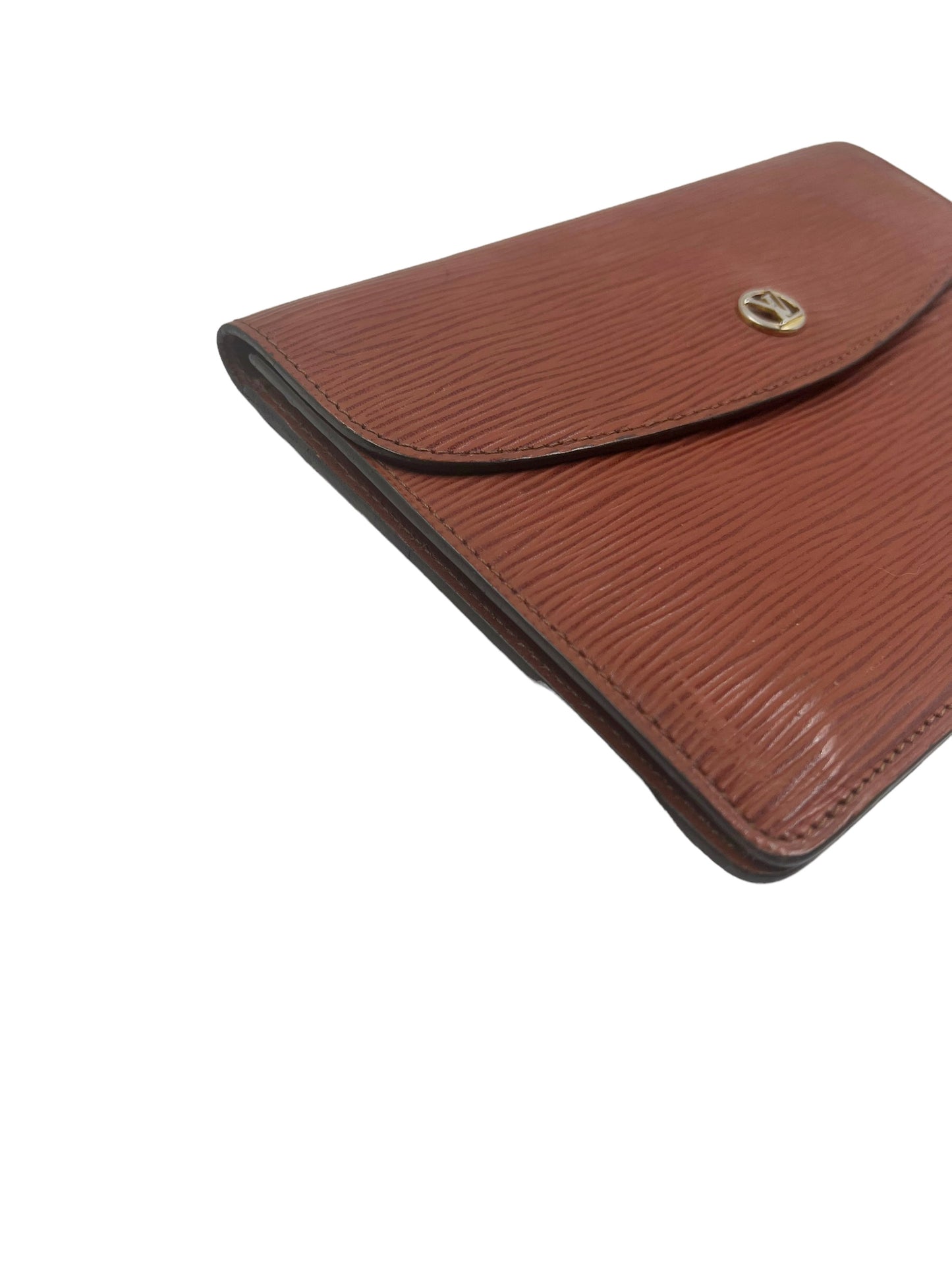 Louis Vuitton Tan Vintage Epi Montaigne 20 Clutch