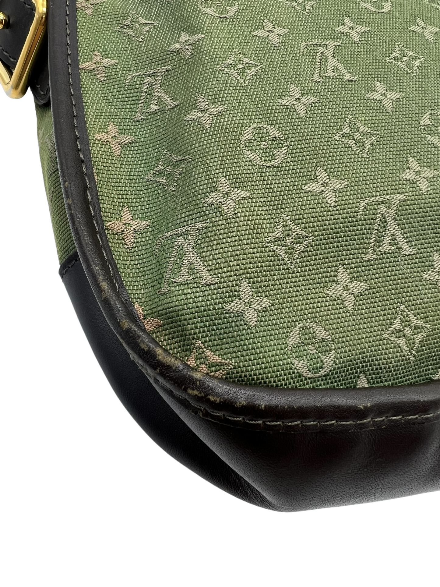 Louis Vuitton Green Monogram Canvas Mini Lin Belanger Messenger
