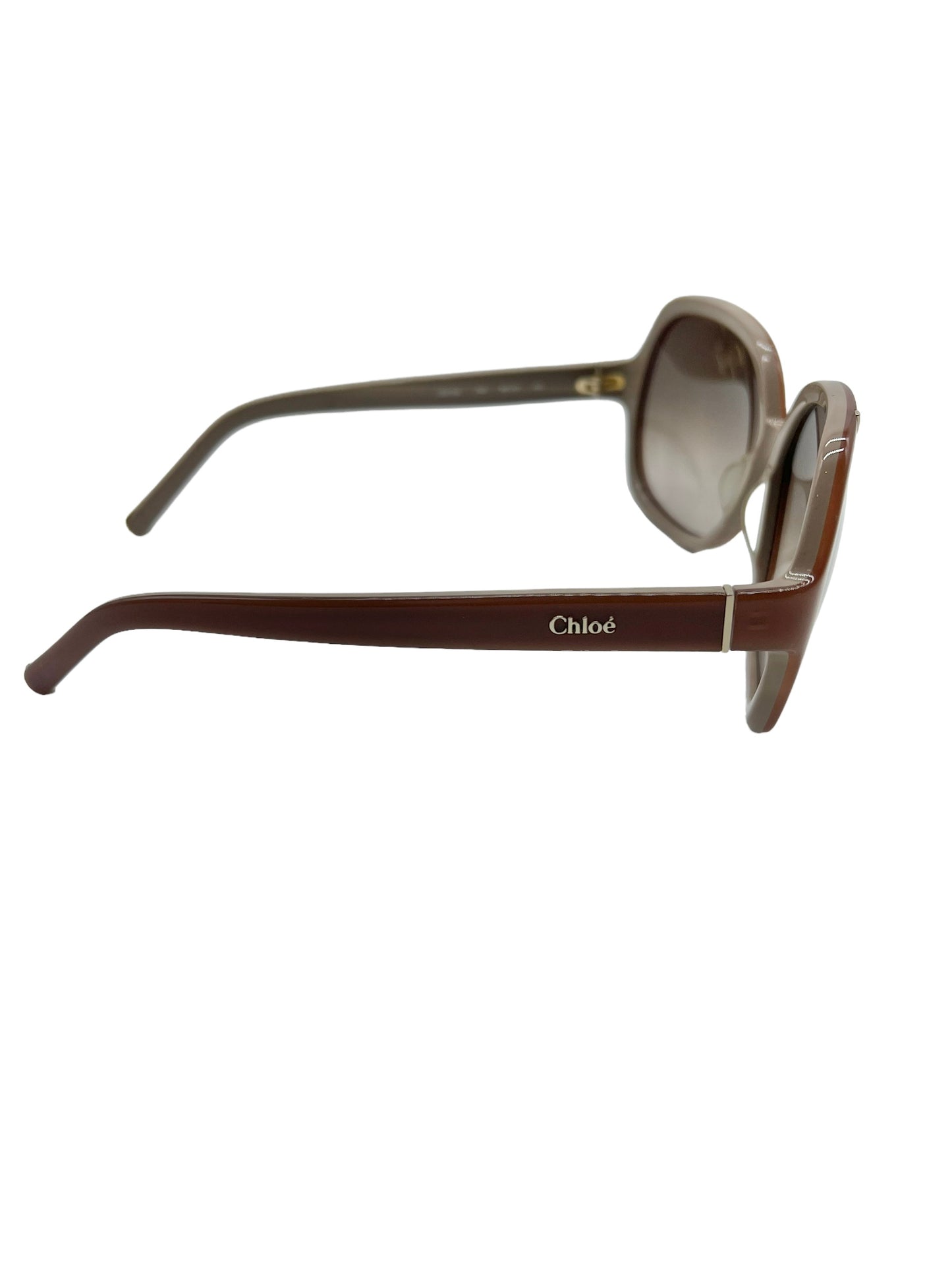 Chloe Tan Overize CE619S Sunglasses