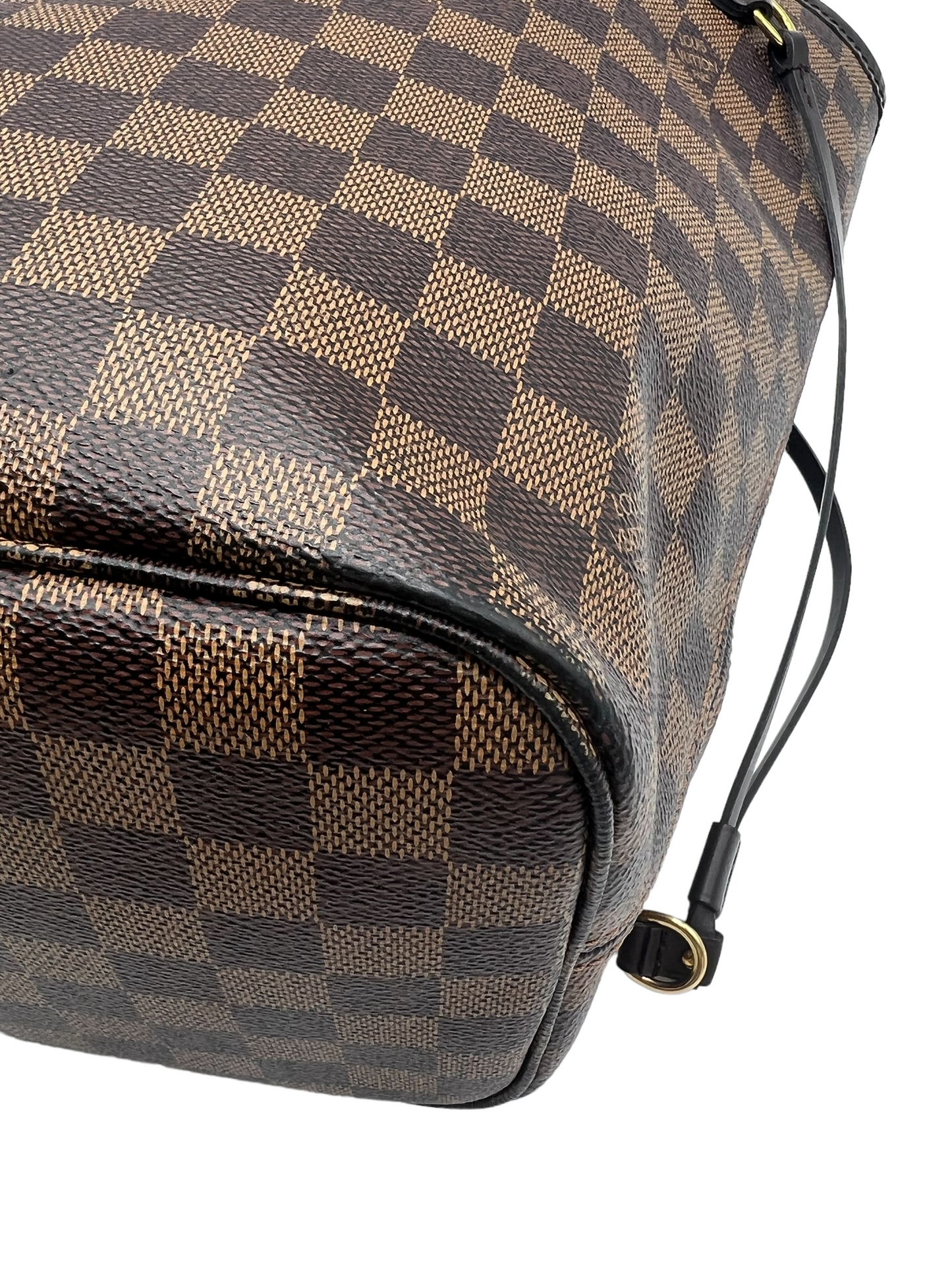 Louis Vuitton Damier Ebene Neverfull MM Tote