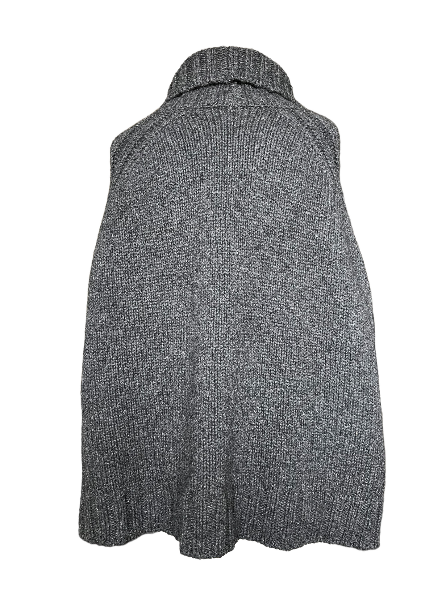 Gucci Charcoal Camel Size L Poncho