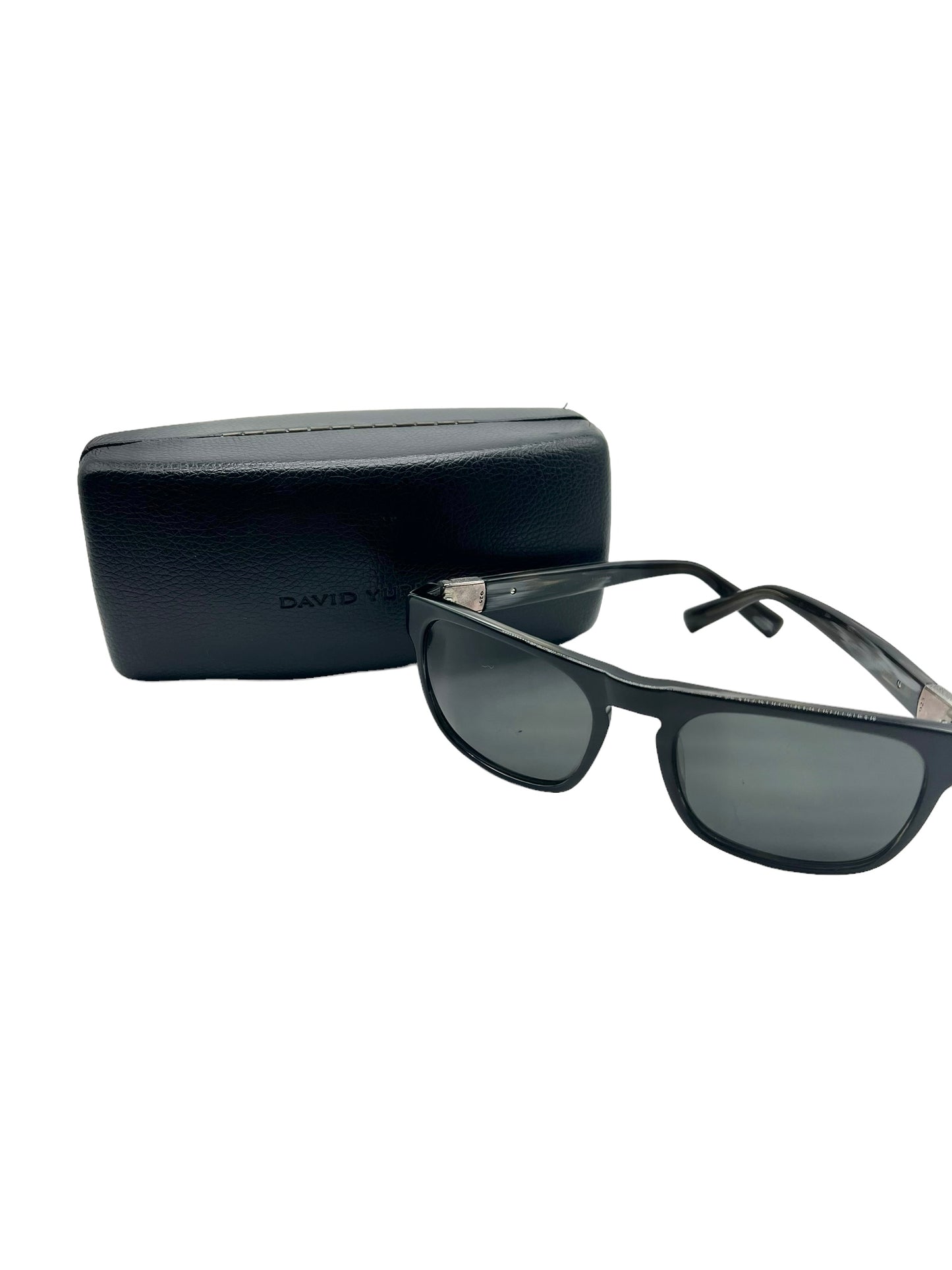 David Yurman Black Maritime Wayfarer DY657 Sunglasses