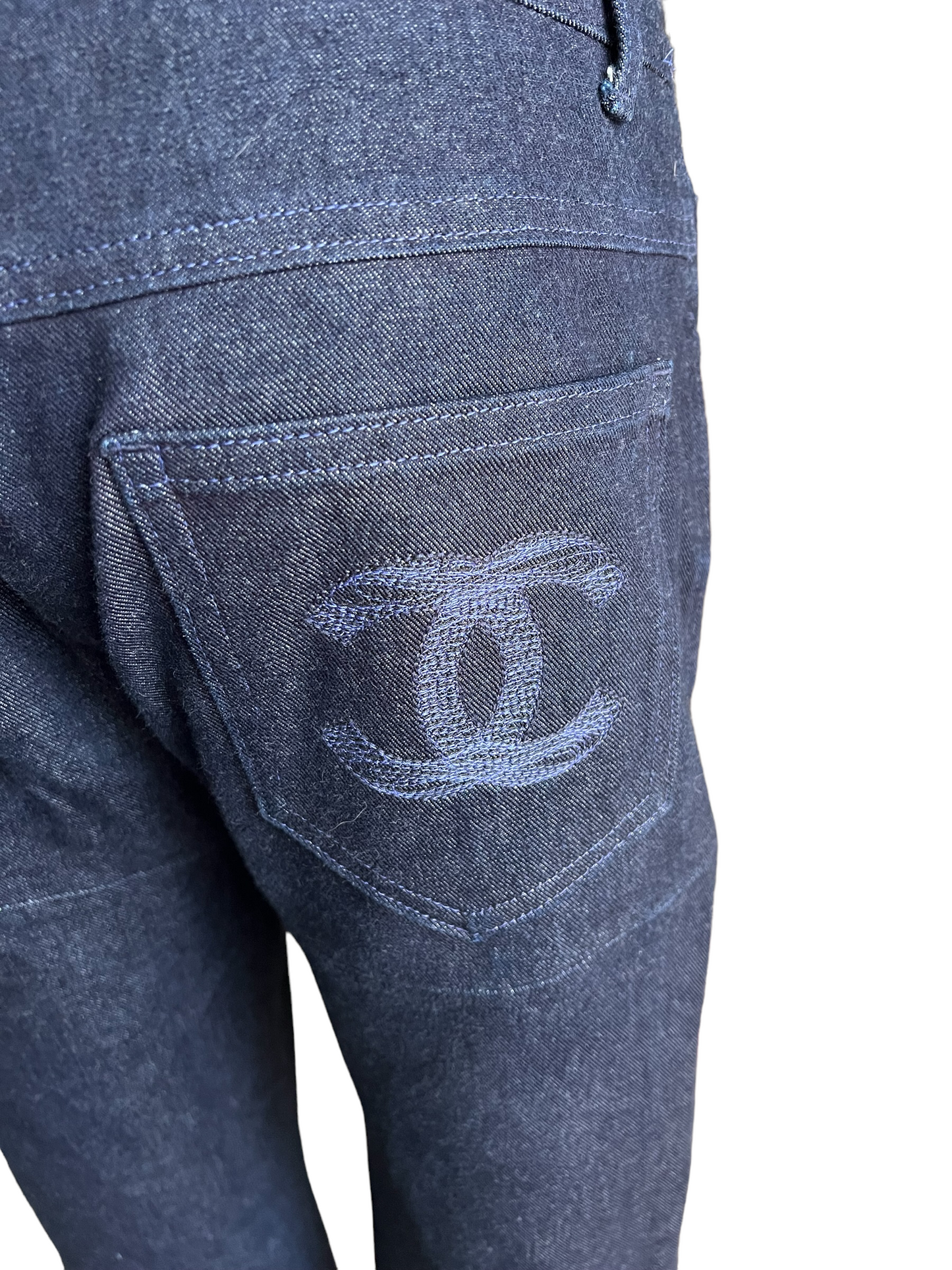 Chanel 08P Slim Leg Size 40 Jeans