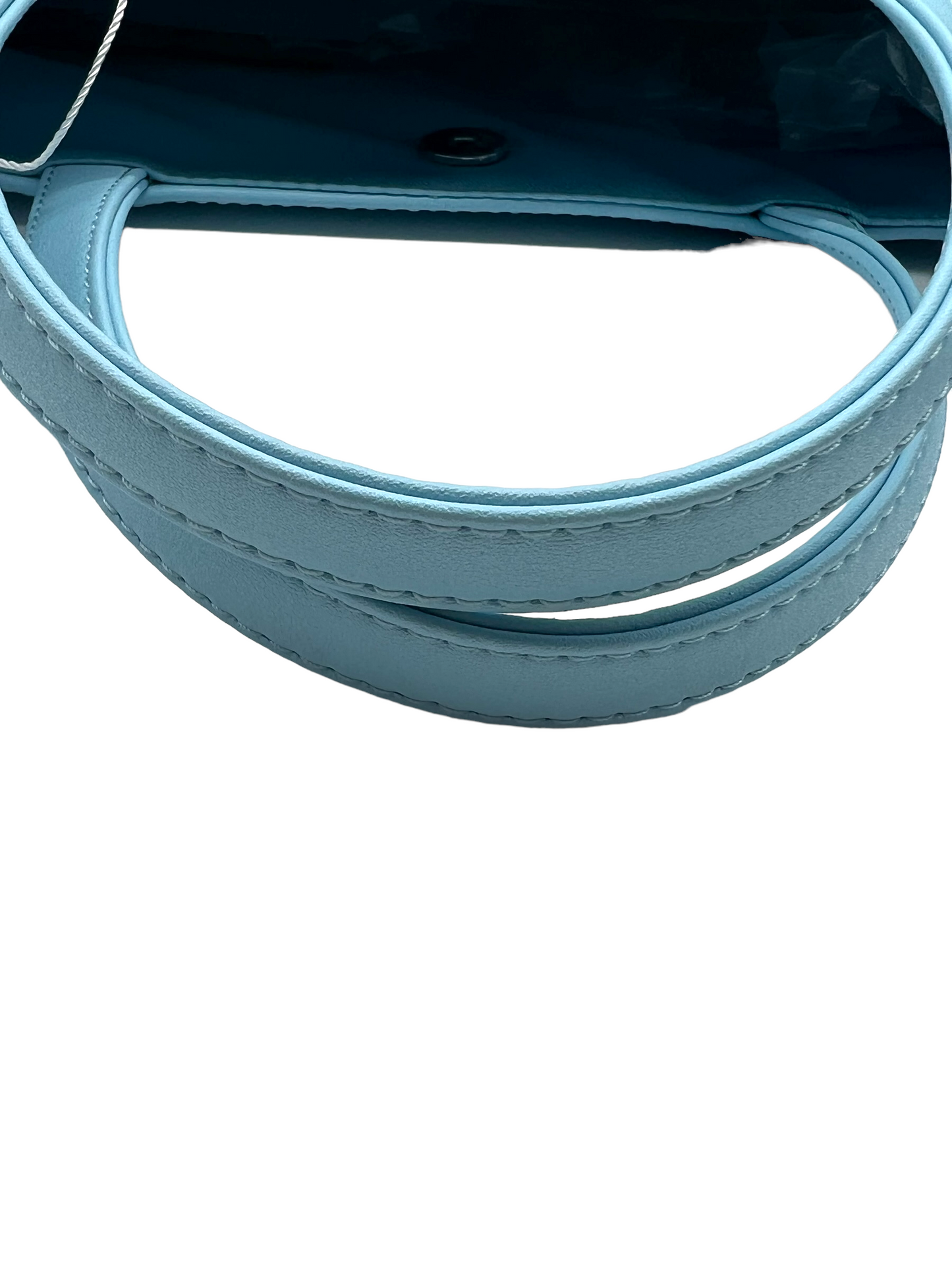 Telfar Pool Blue Vegan Leather Medium Shopper