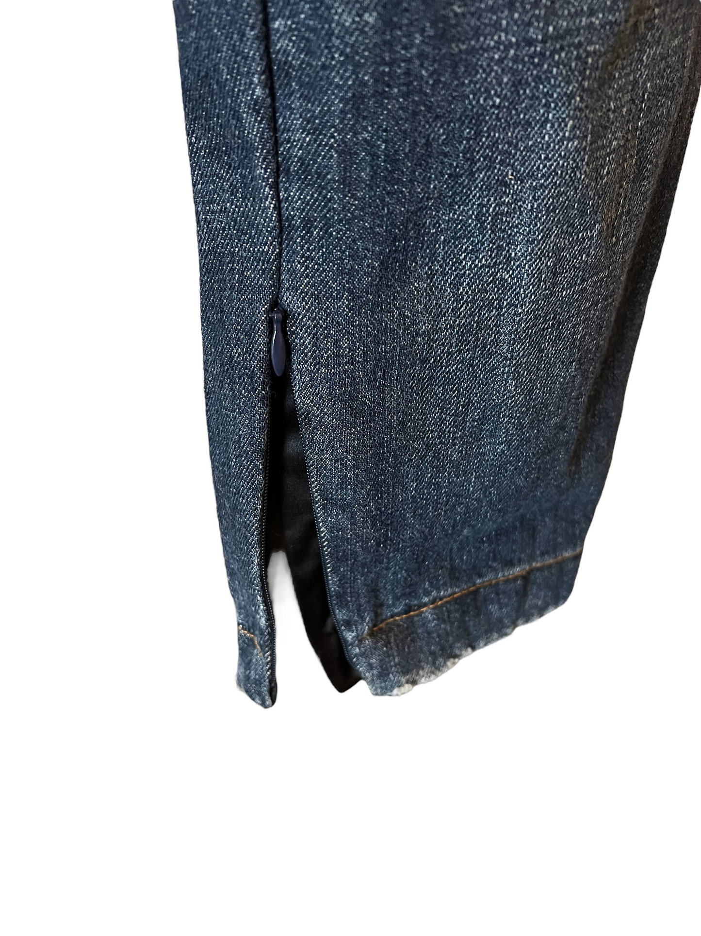 Dolce & Gabbana Distressed Grosgrain Size 46 Jeans