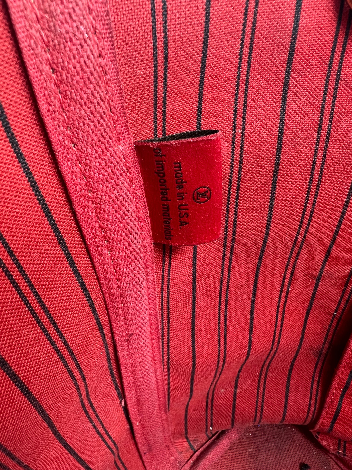 Louis Vuitton Damier Ebene Neverfull MM Tote