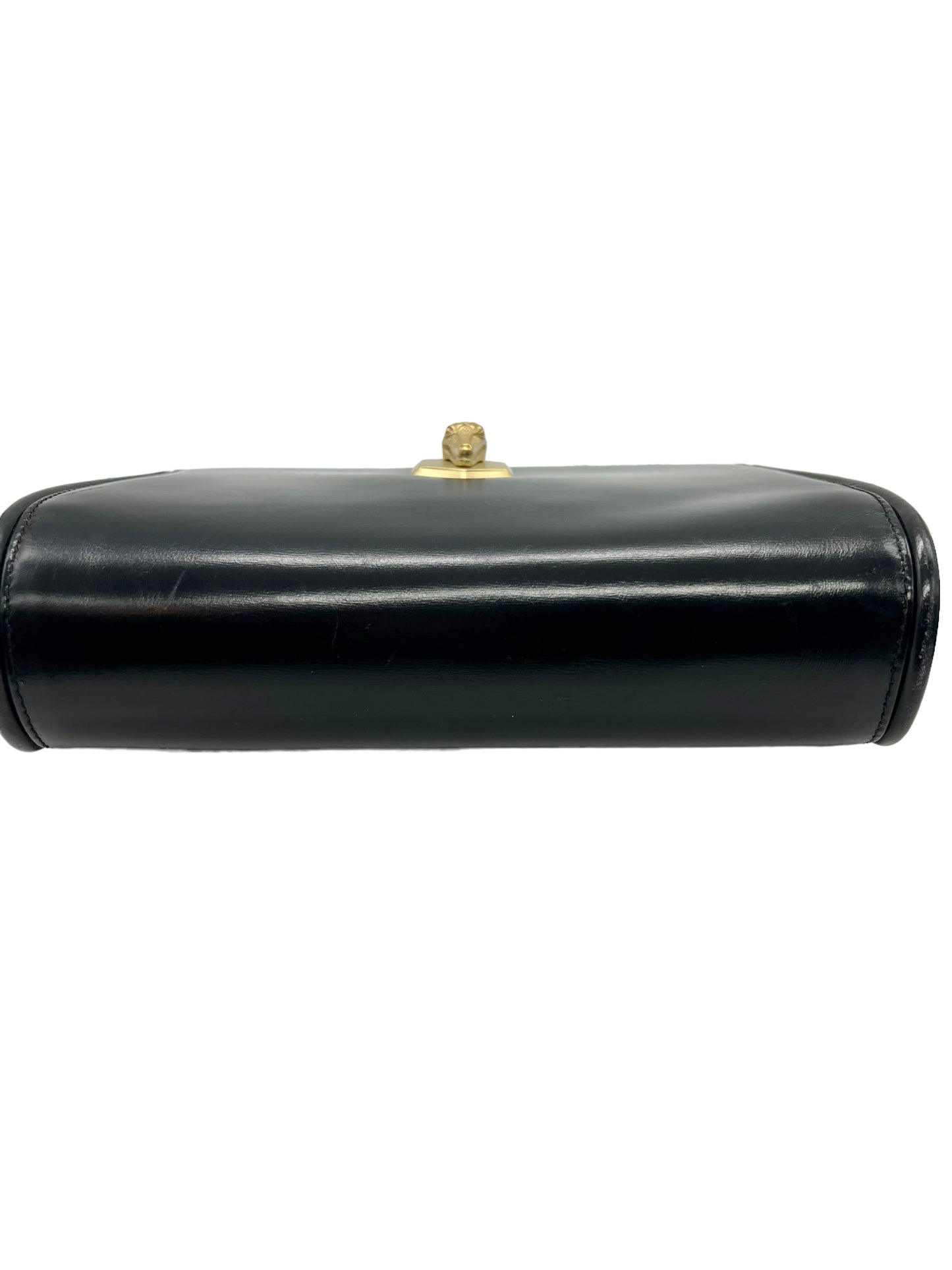 Barry Kieselstein-Cord Black Leather Chain Bag