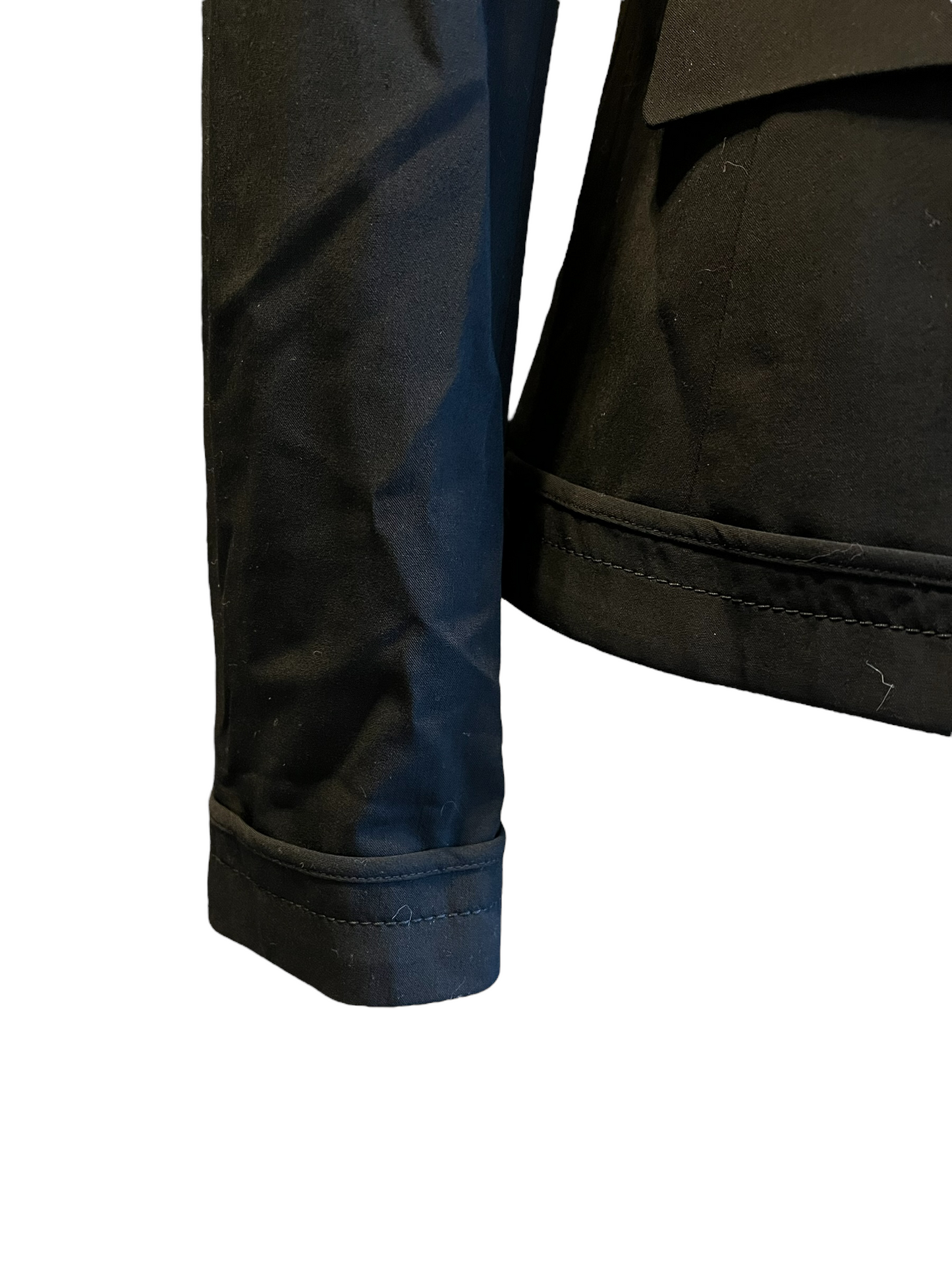 Escada Black Wool Blend Size 40 Blazer