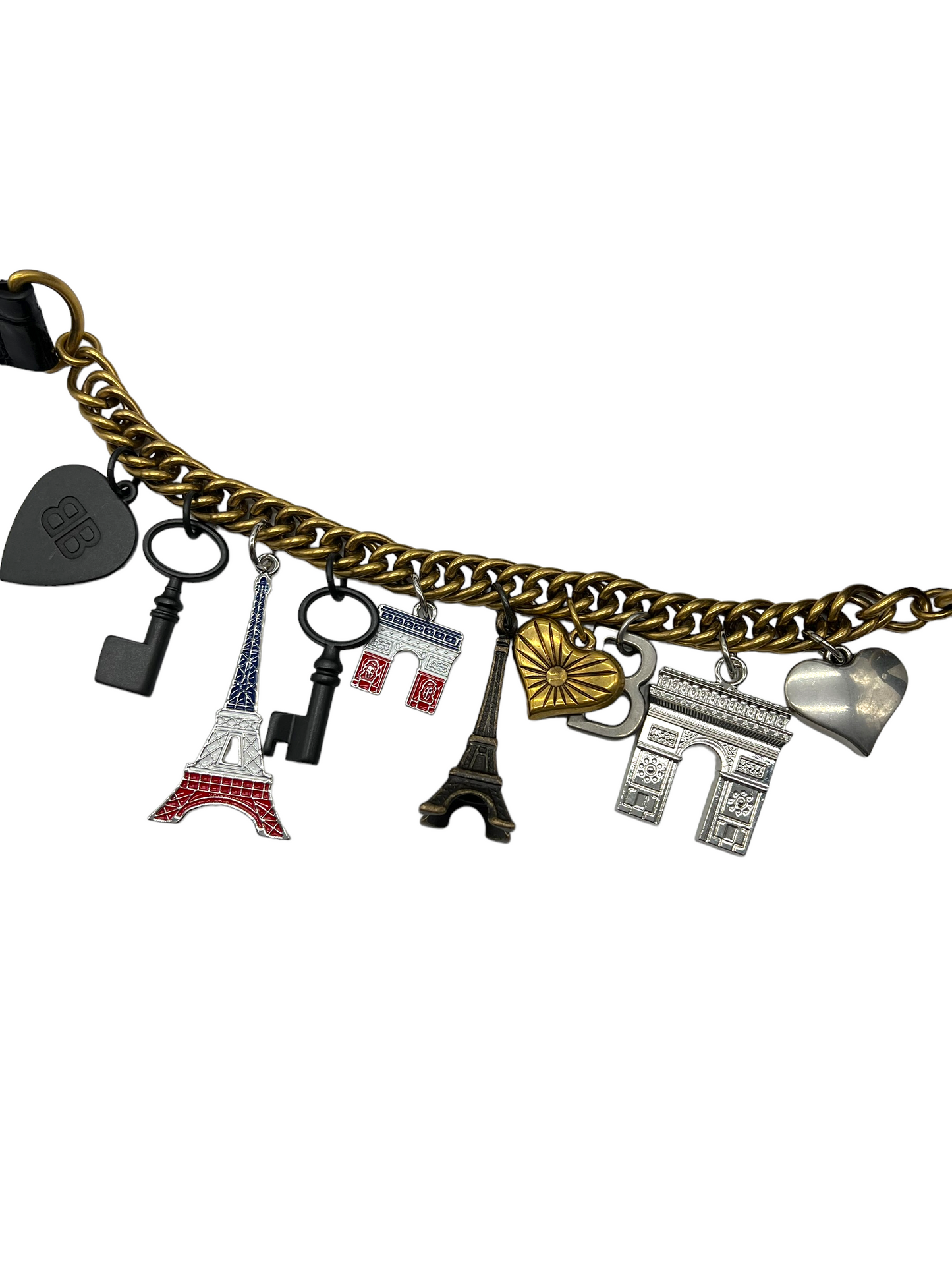 Balenciaga Black Croc Embossed Souvenir XXS Belt Bag