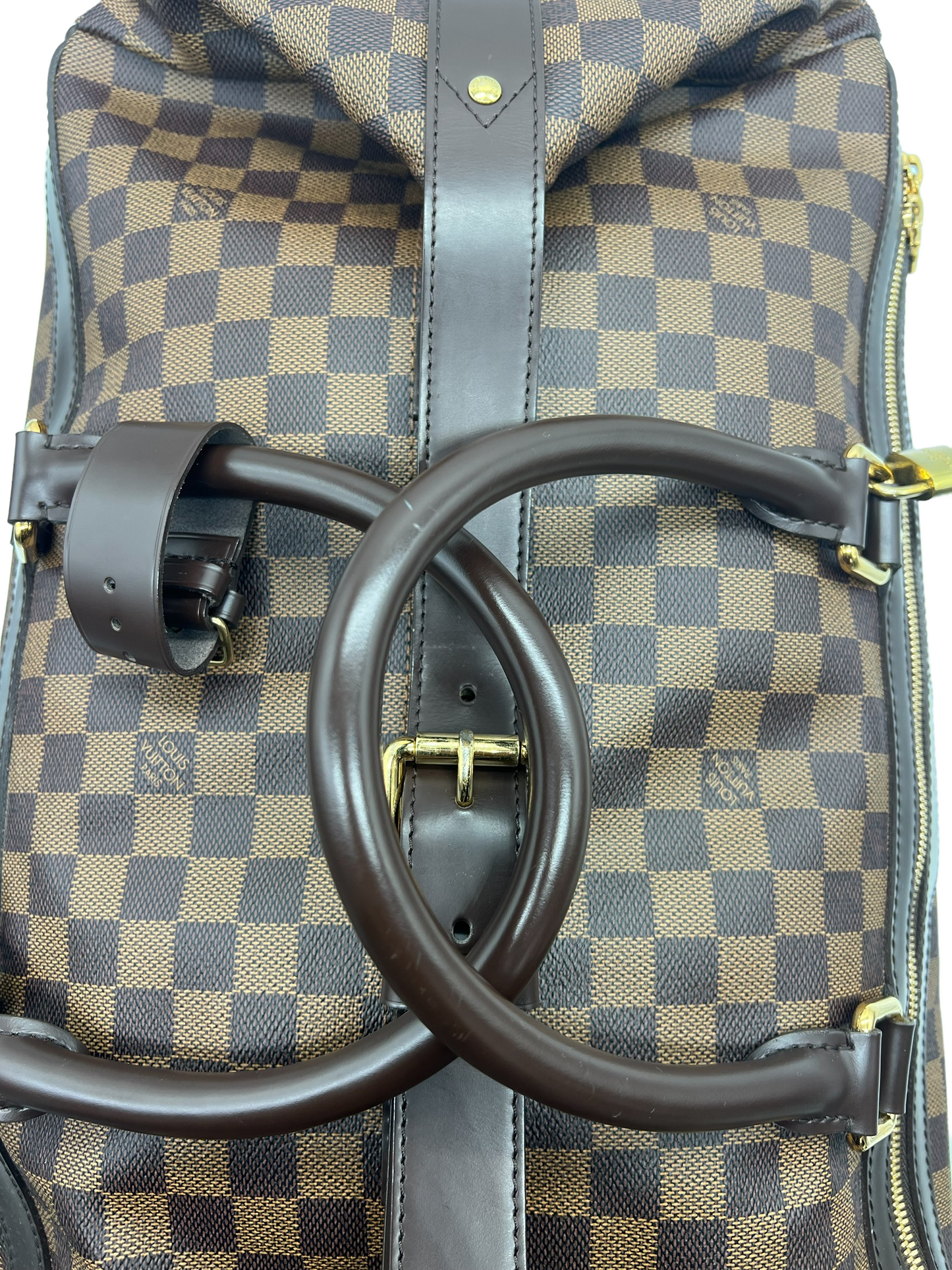 Louis Vuitton Damier Ebene Eole 50 2-Way Rolling Duffle