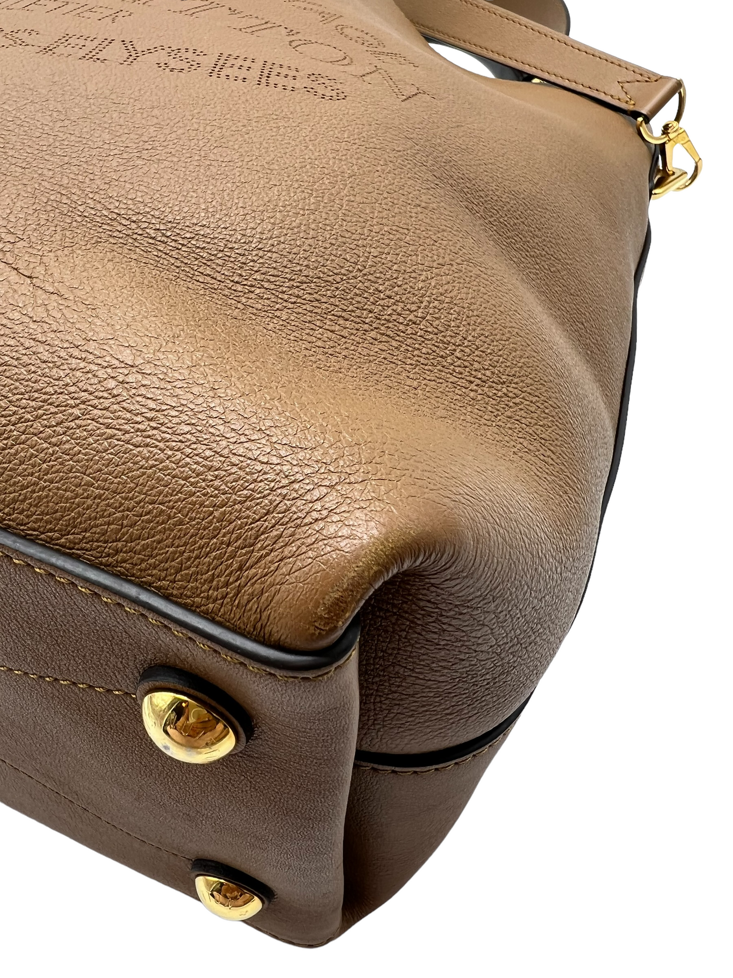 Louis Vuitton Hazelnut Calfskin Bagatelle Noisette Parnassea Shoulder Bag
