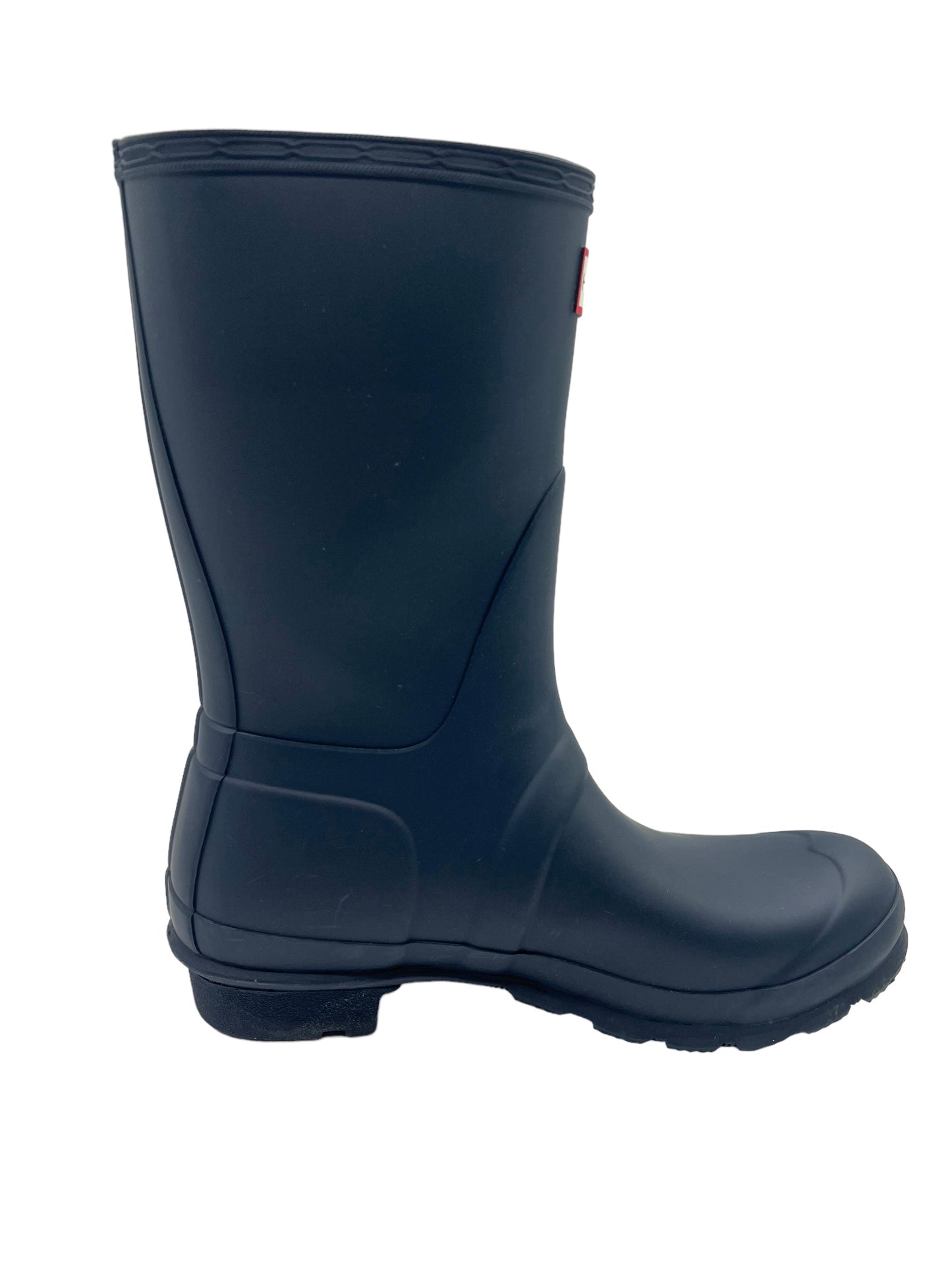 Hunter Navy Size 7 Original Short Rain Boots