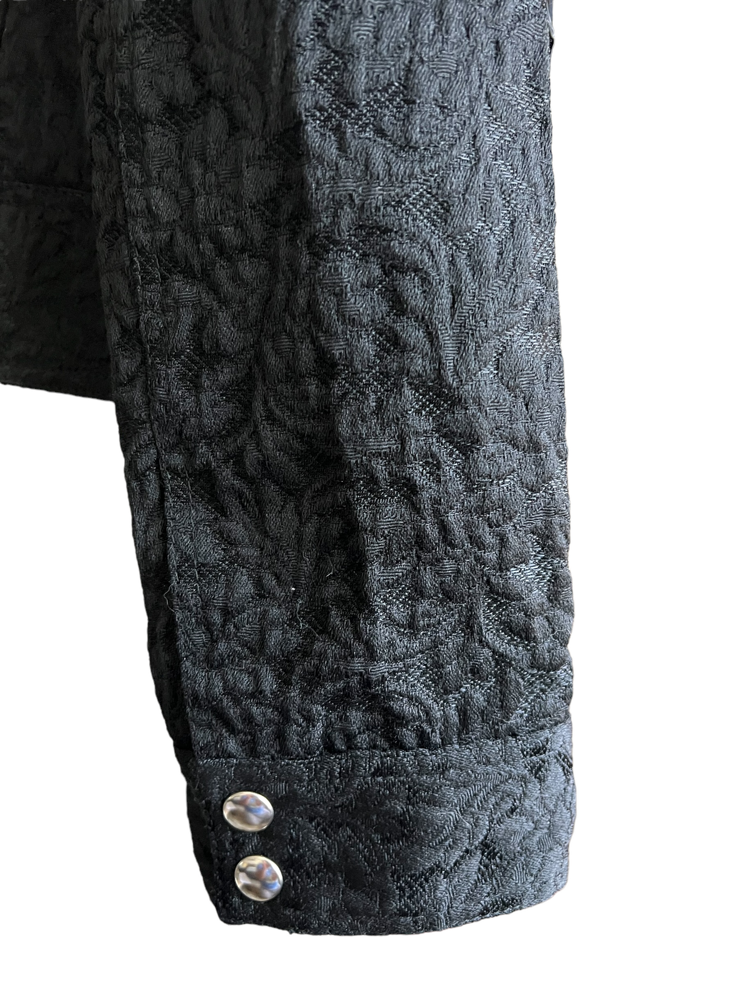 Dolce & Gabbana Black Embroidered Size 46 Jacket