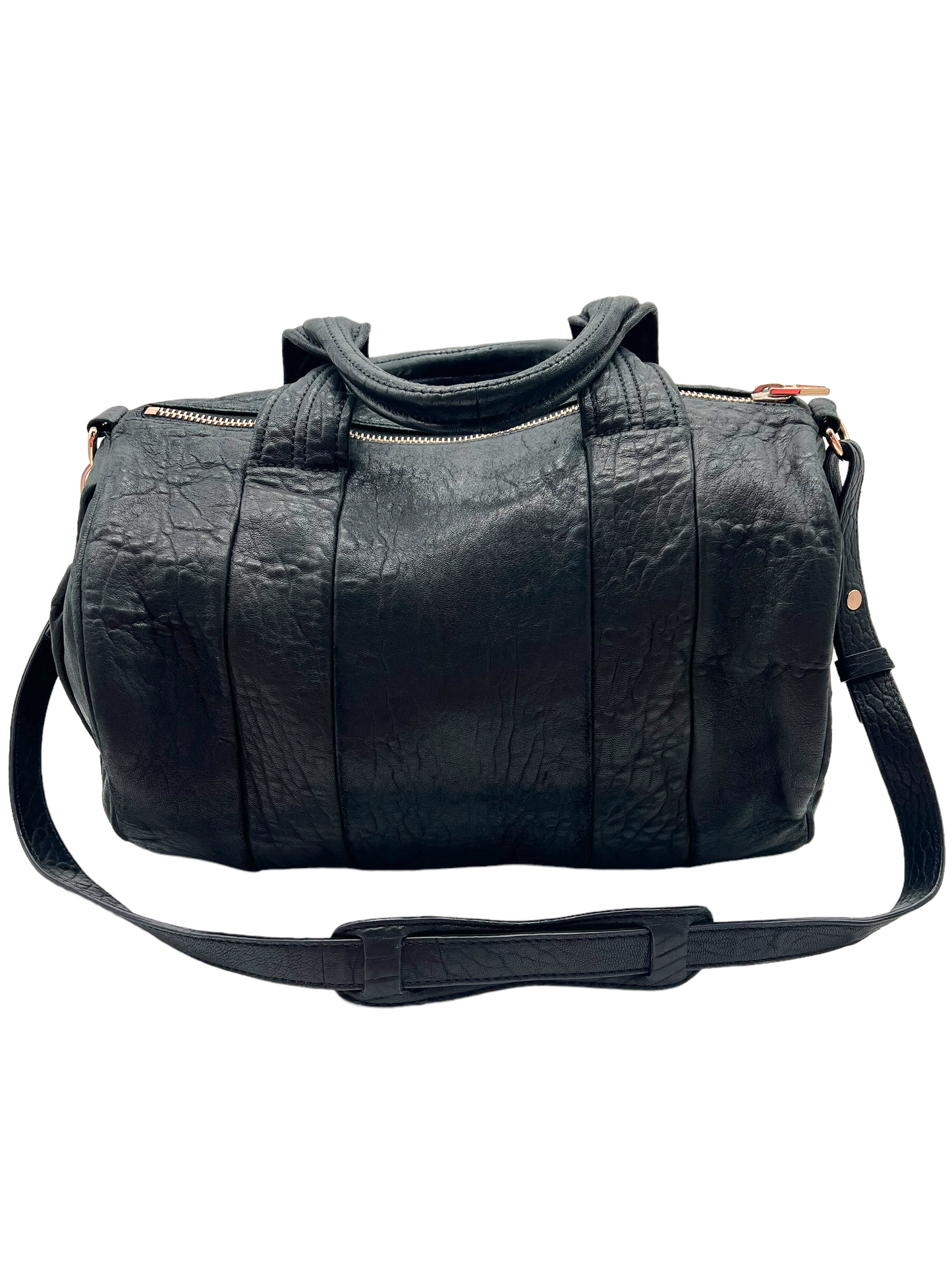 Alexander Wang Black Leather Rocco Handbag