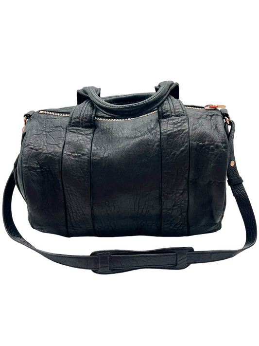Alexander Wang Black Leather Rocco Handbag
