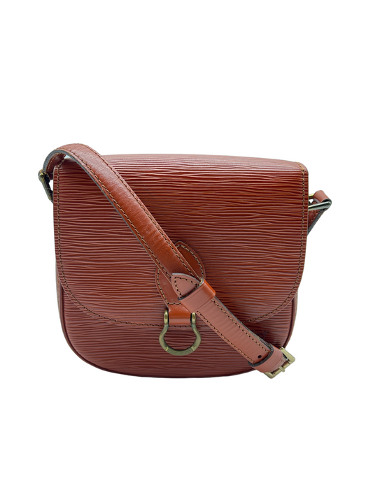 Louis Vuitton Cognac Epi Leather St. Cloud PM Crossbody
