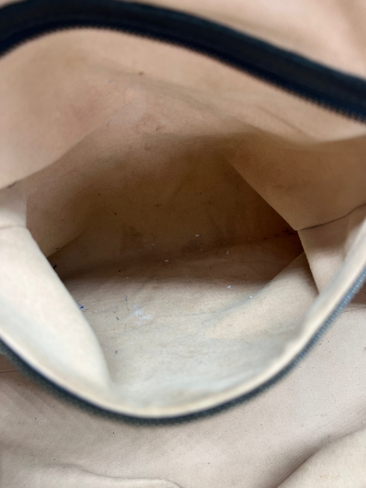 Gucci Black Leather Large Re(Belle) Dome Satchel