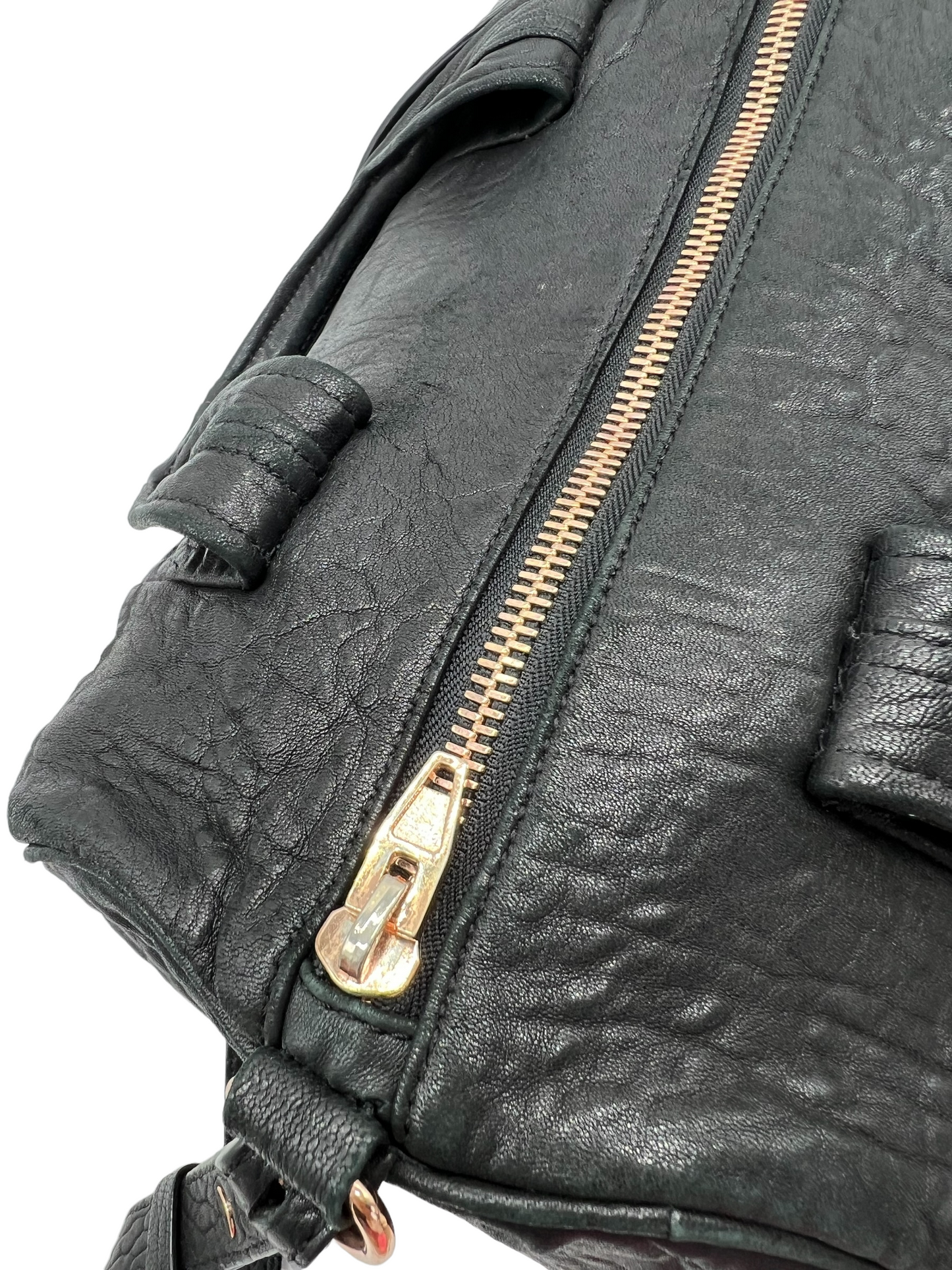 Alexander Wang Black Leather Rocco Handbag