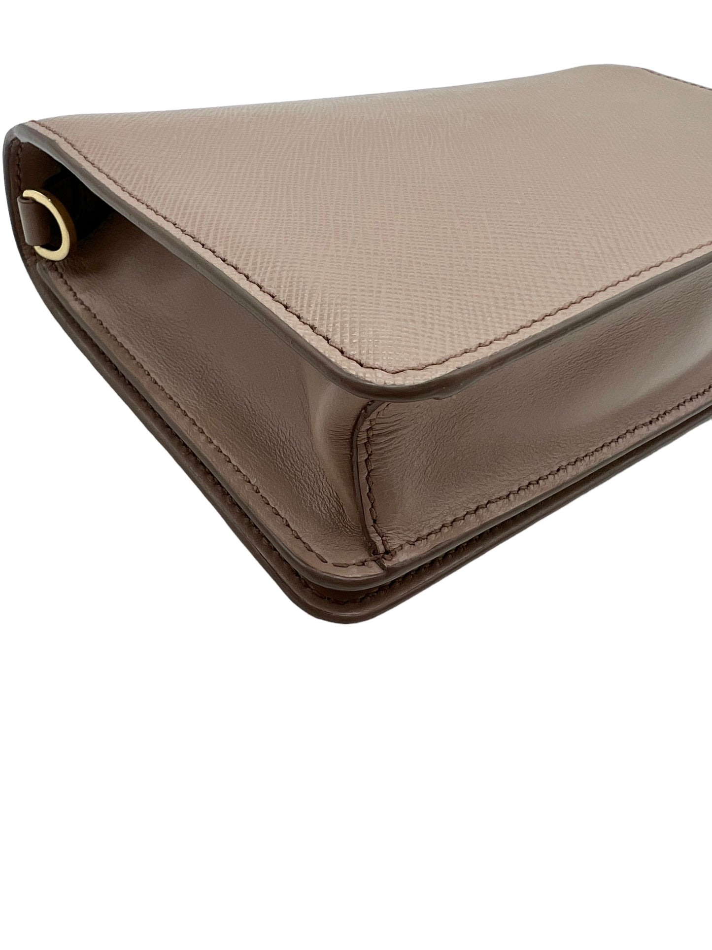 Prada Blush Saffiano Leather Chain Shoulder Bag