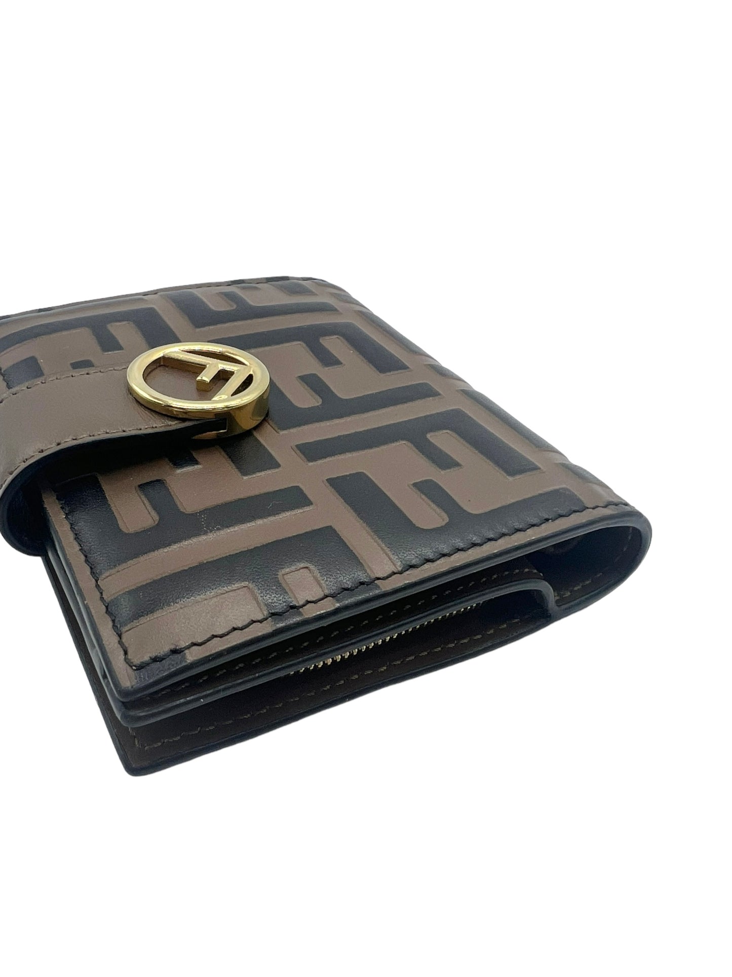 Fendi F is Fendi Compact Bifold Wallet