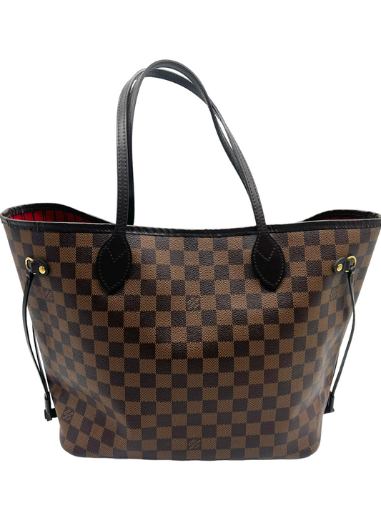 Louis Vuitton Damier Ebene Neverfull MM Tote
