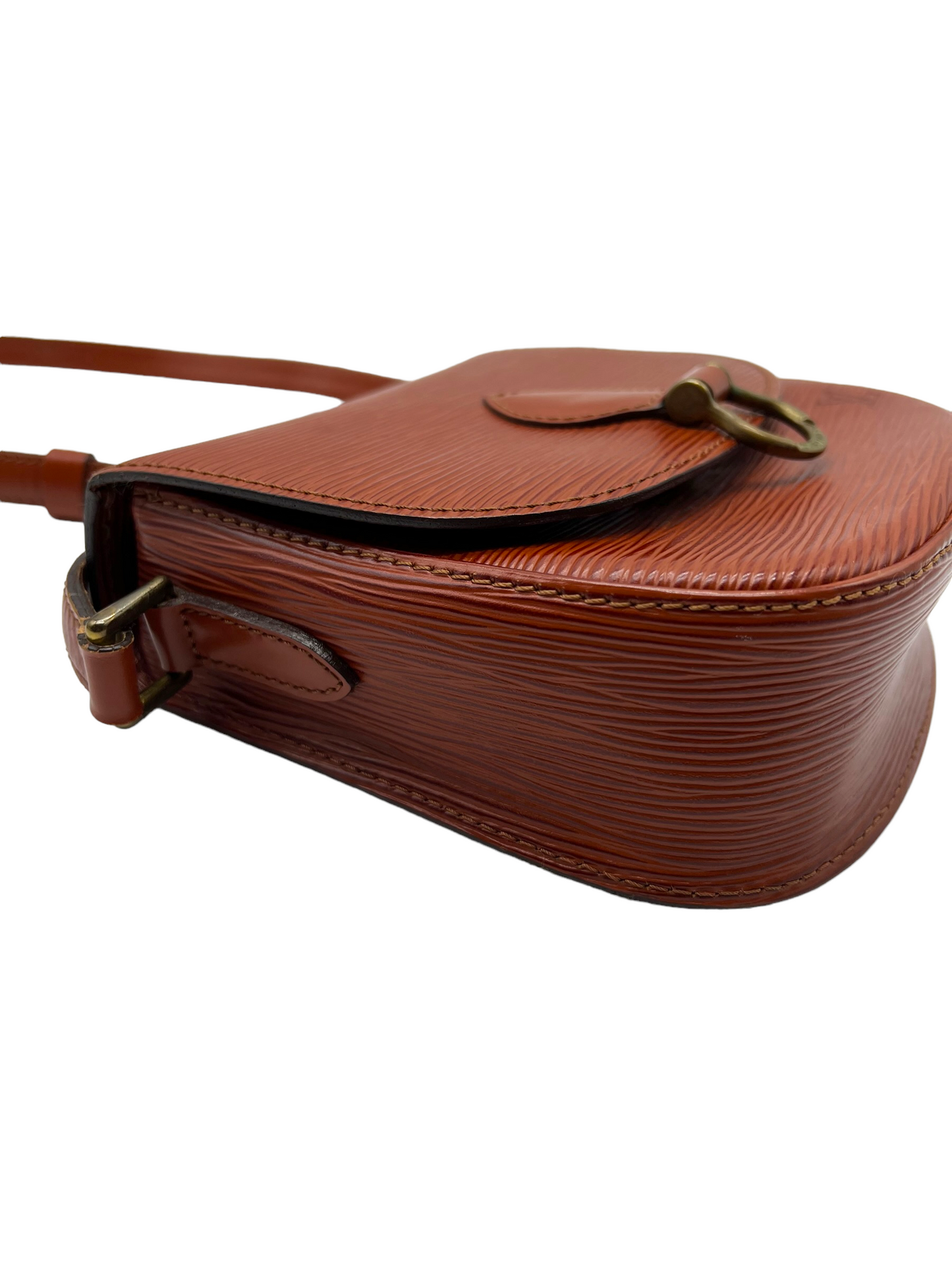 Louis Vuitton Cognac Epi Leather St. Cloud PM Crossbody