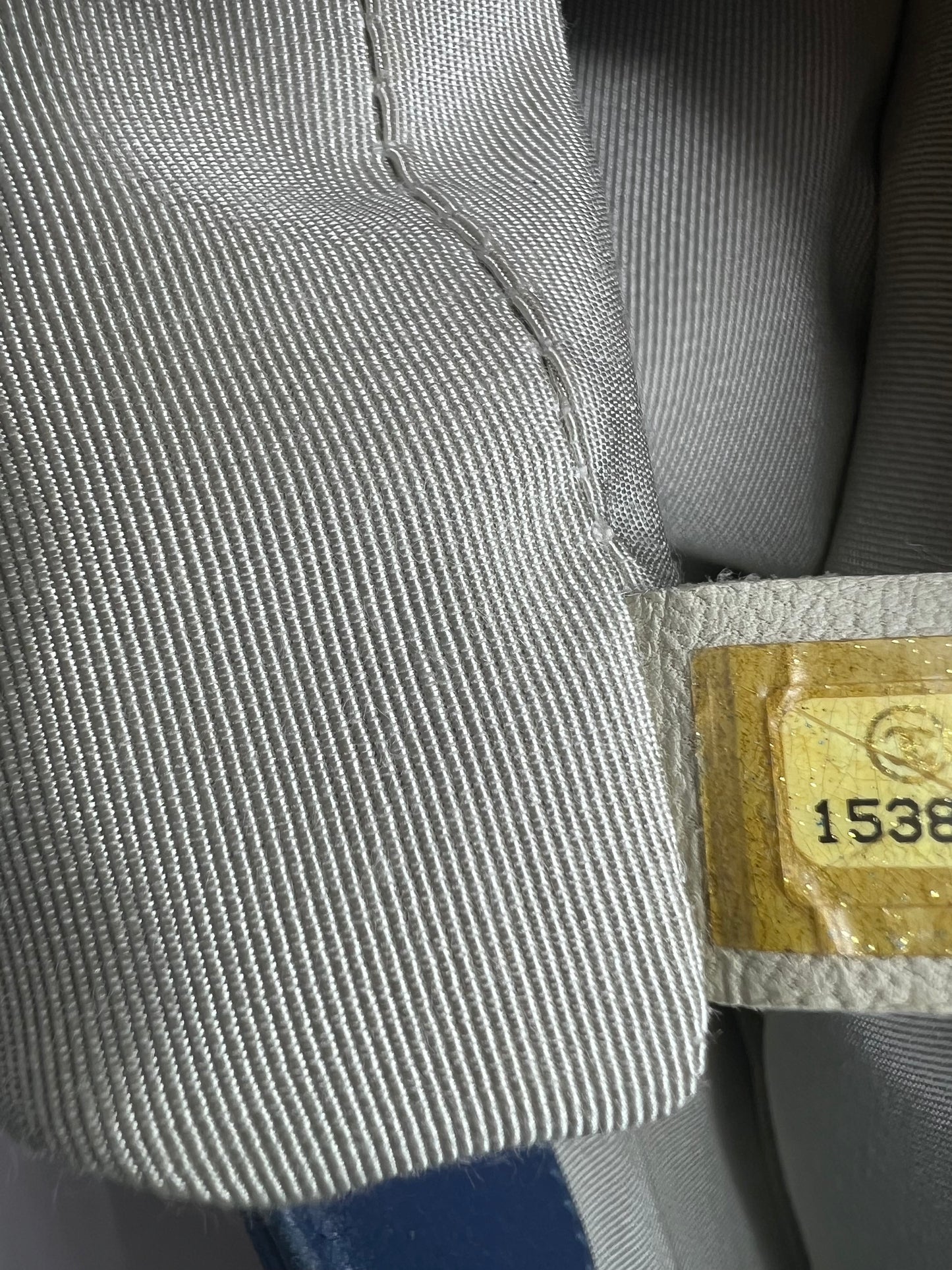 Chanel 2011-2012 Blue Washed Lambskin Maxi Chain Around Shoulder Bag