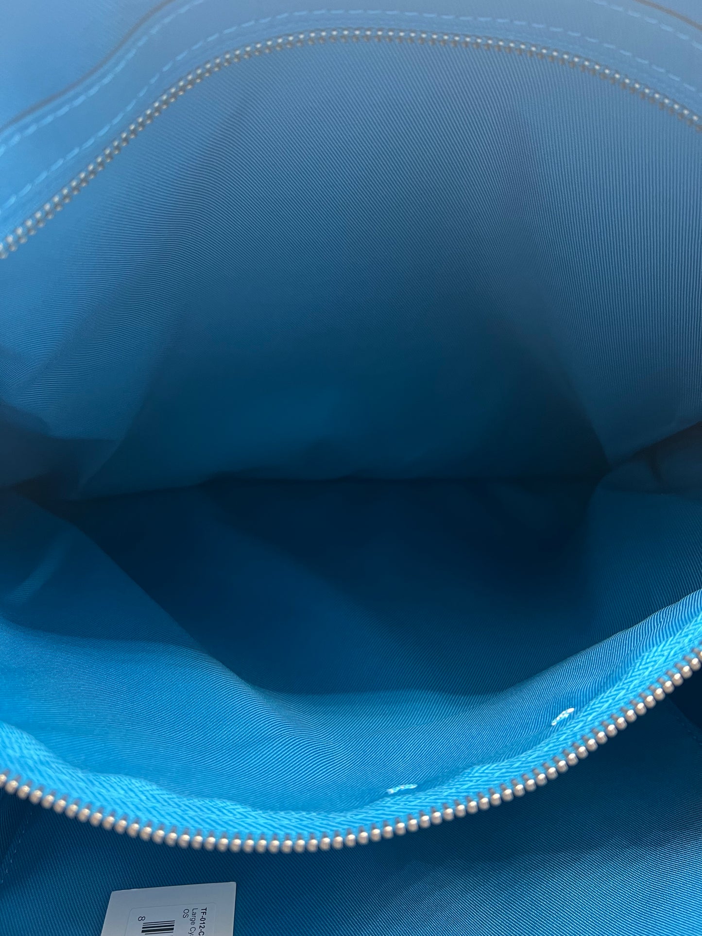 Telfar Cyan Vegan Leather Large Shopper