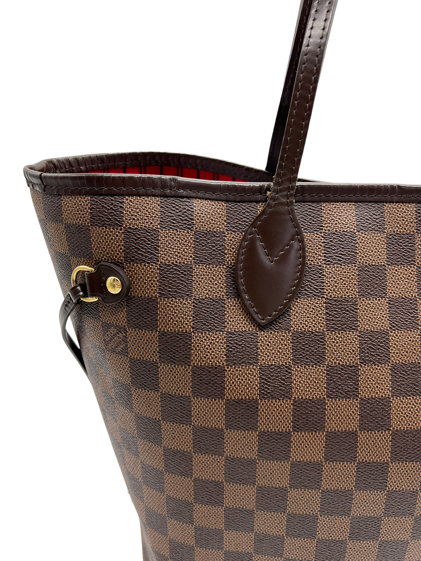 Louis Vuitton Damier Ebene Neverfull MM Tote