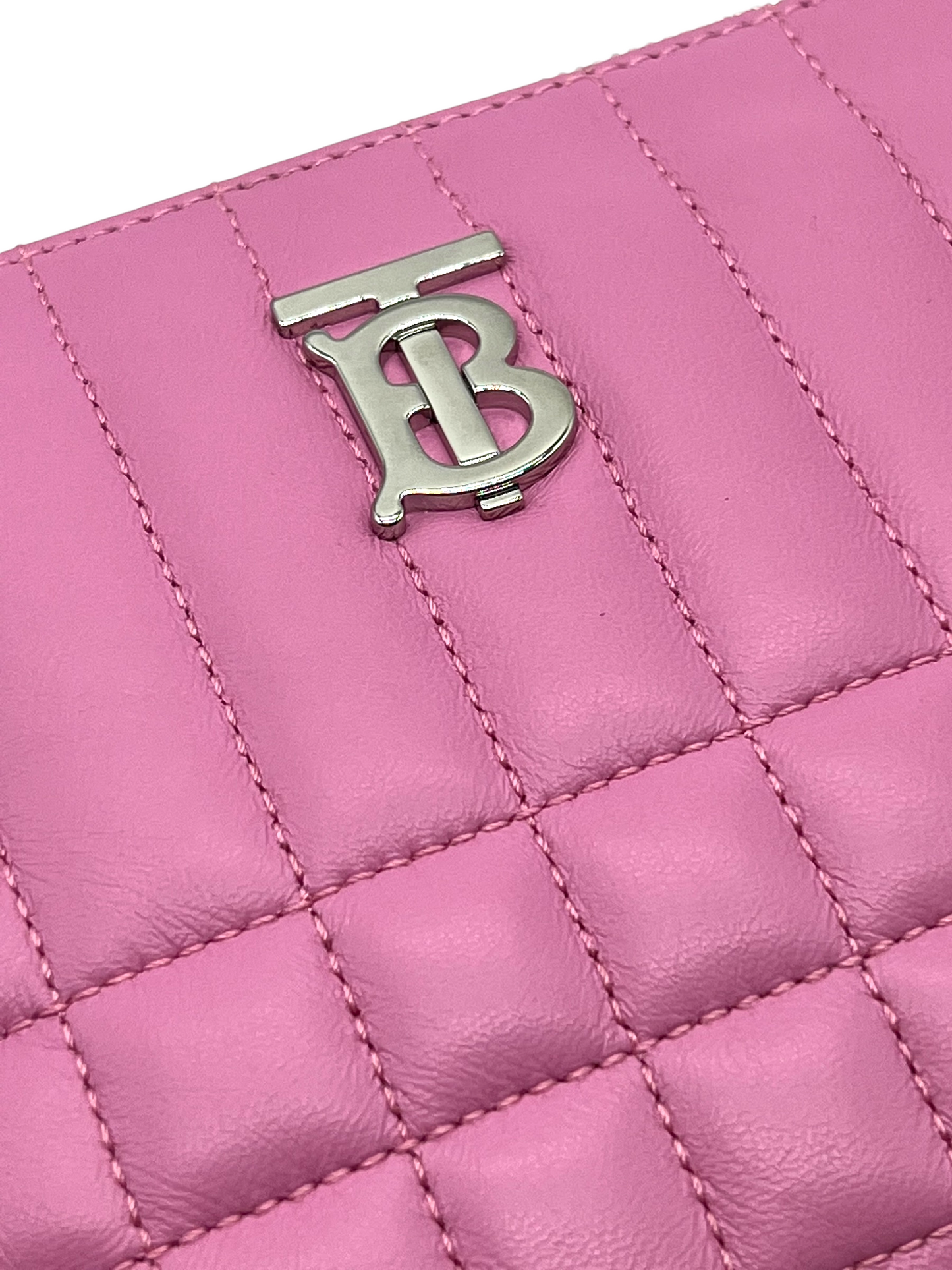 Burberry Pink Quilted Lola Crossbody