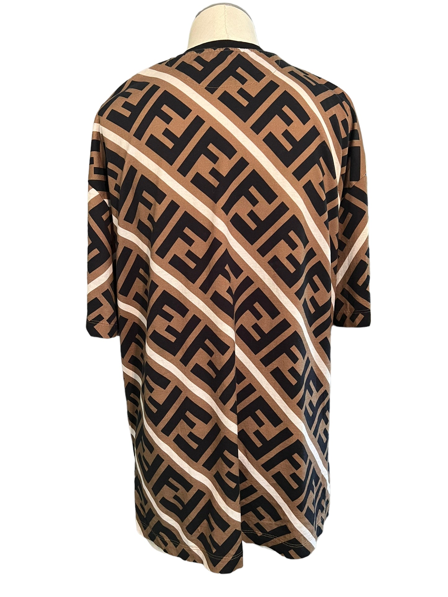 Fendi Black & White 'Forever Fendi' T-Shirt