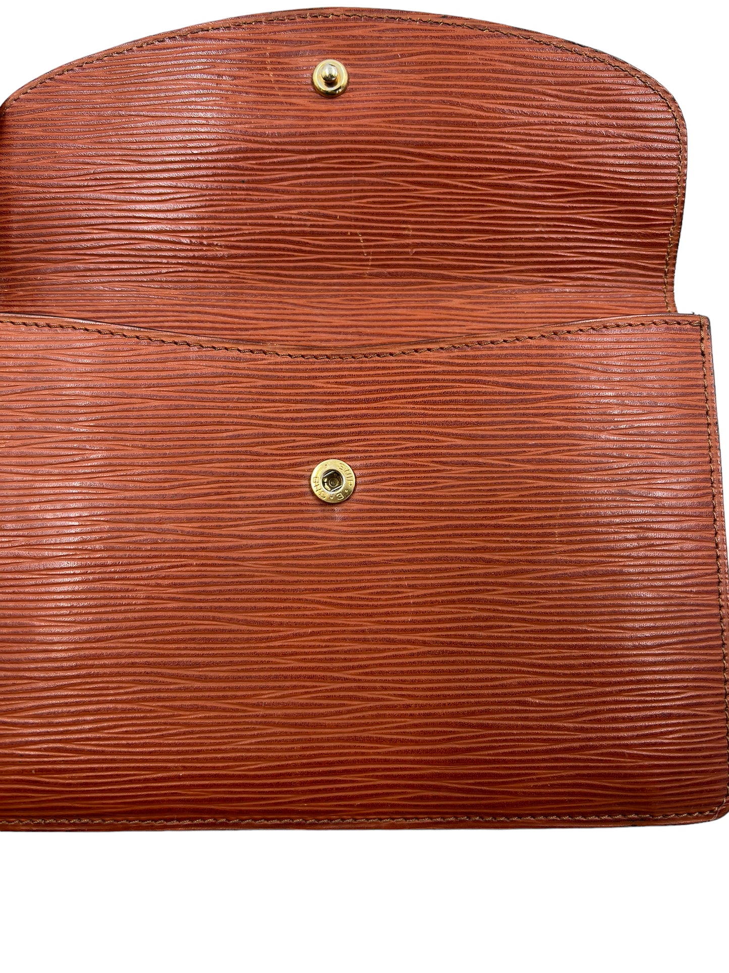 Louis Vuitton Tan Vintage Epi Montaigne 20 Clutch