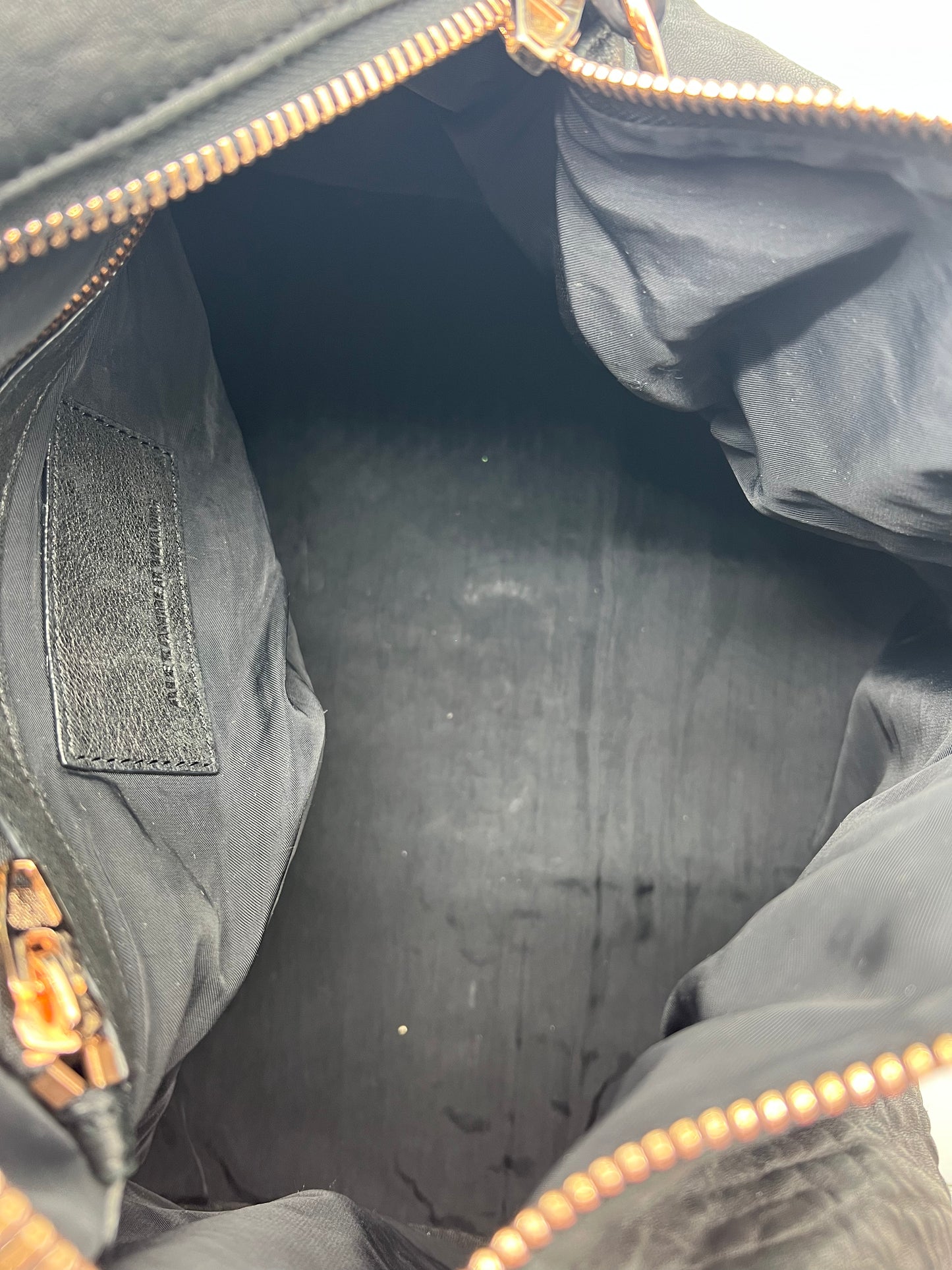 Alexander Wang Black Leather Rocco Handbag