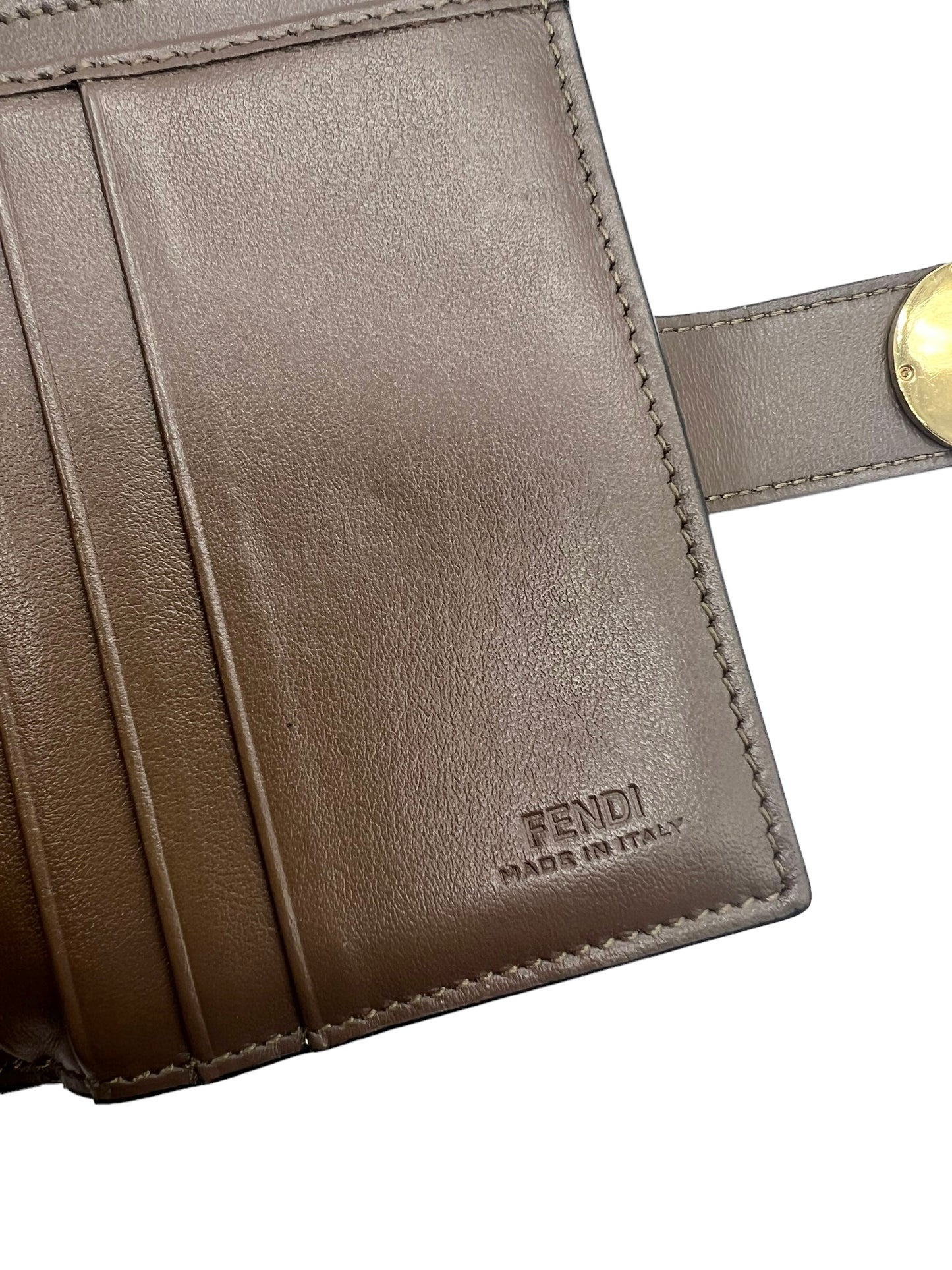 Fendi F is Fendi Compact Bifold Wallet