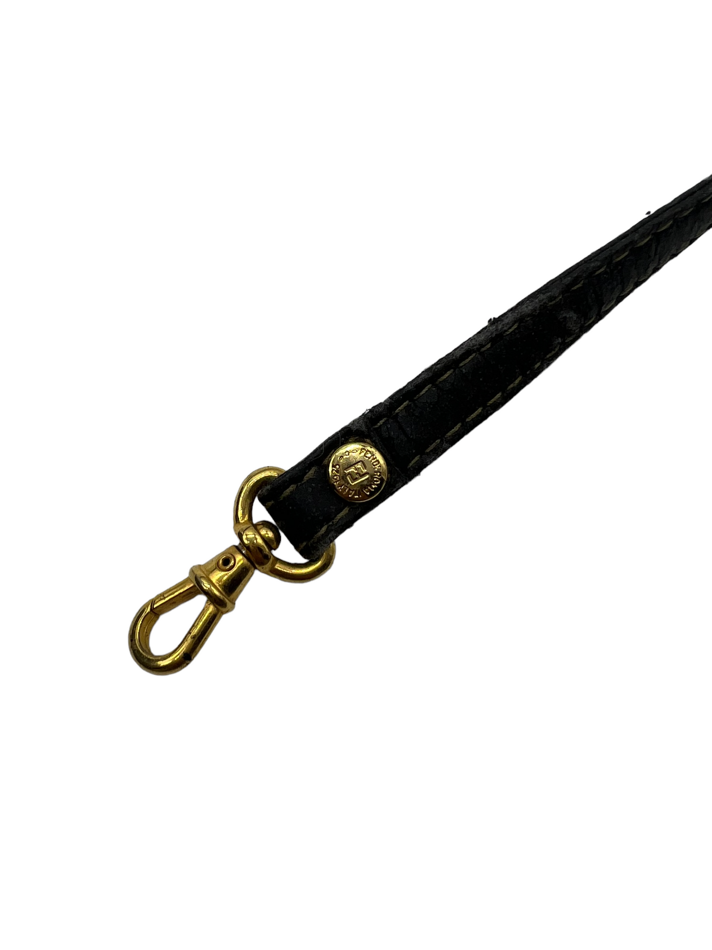 Fendi Vintage Pequin Stripe Mini Boston Bag