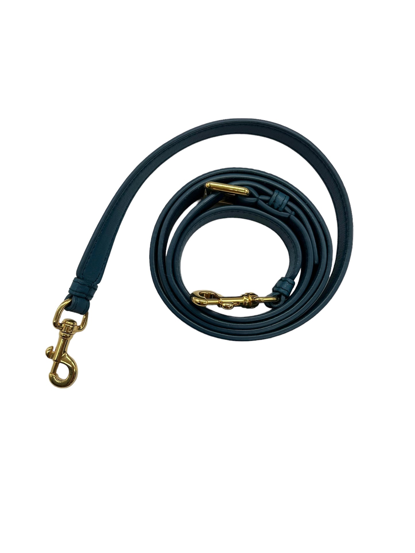 Dior Teal Lambskin Small Cannage Diortravel Vanity Case