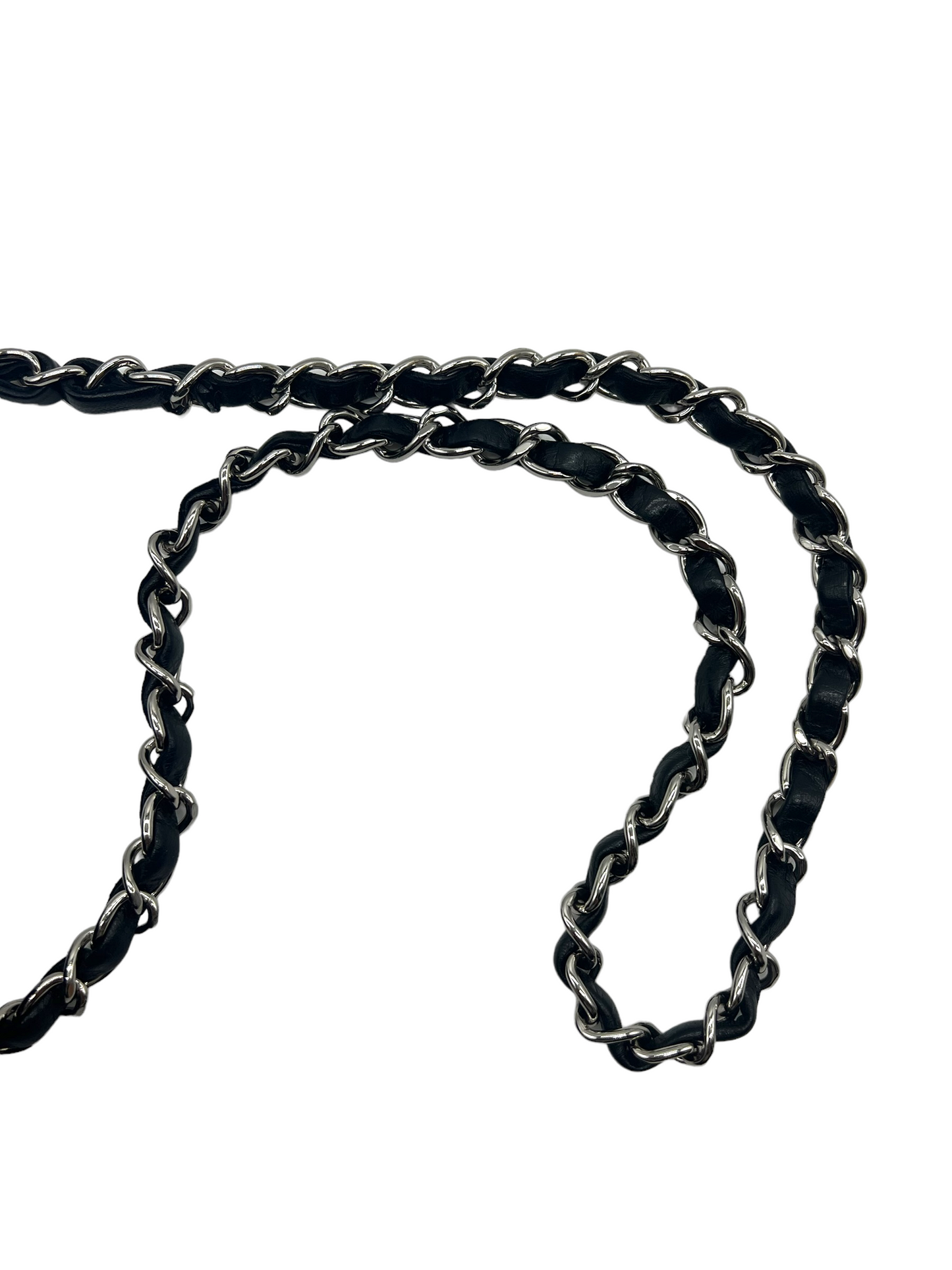 Chanel 2006-2008 Black Lambskin Astrakhan Flap Chain Shoulder Bag