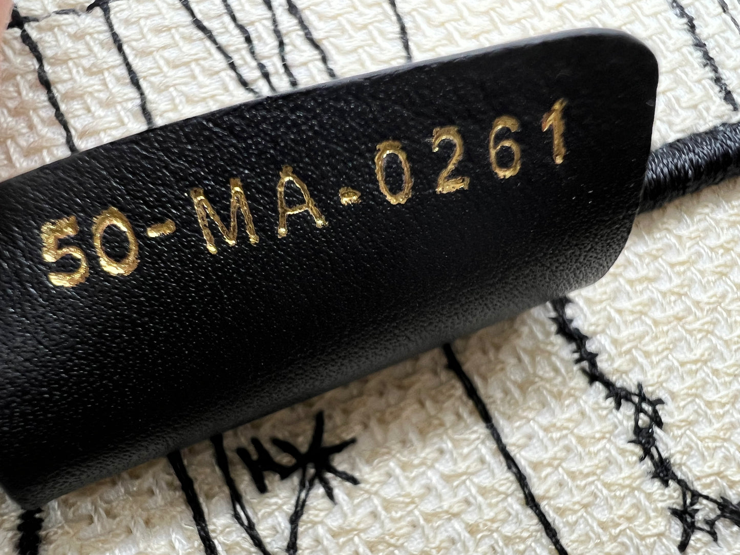 Dior Large Zodiac and Constellation Motif Embroidered Book Tote