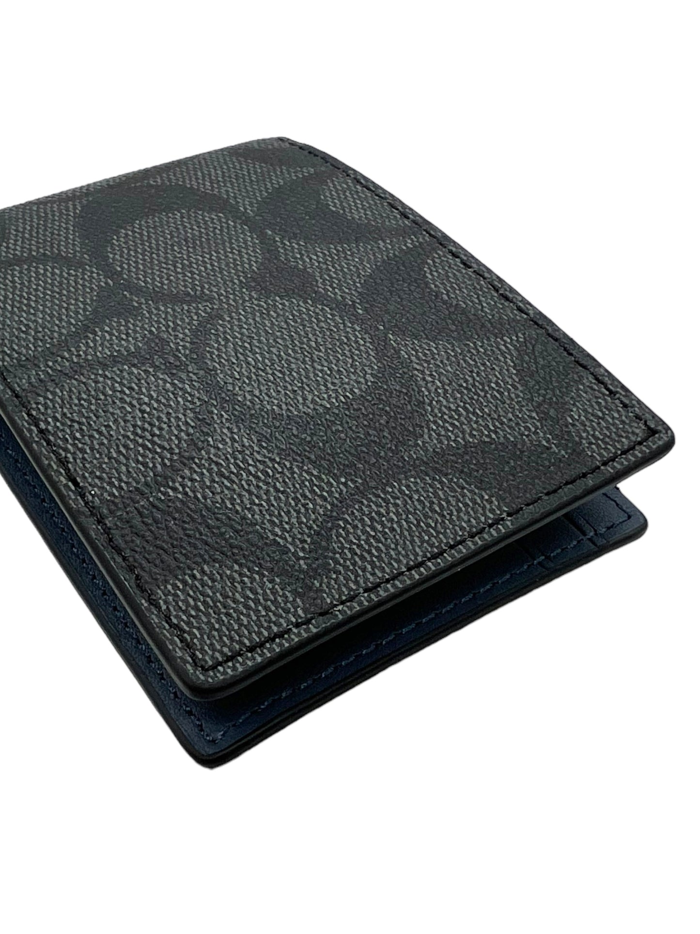 Coach Gray Signature 3 in 1 Wallet Gift Set