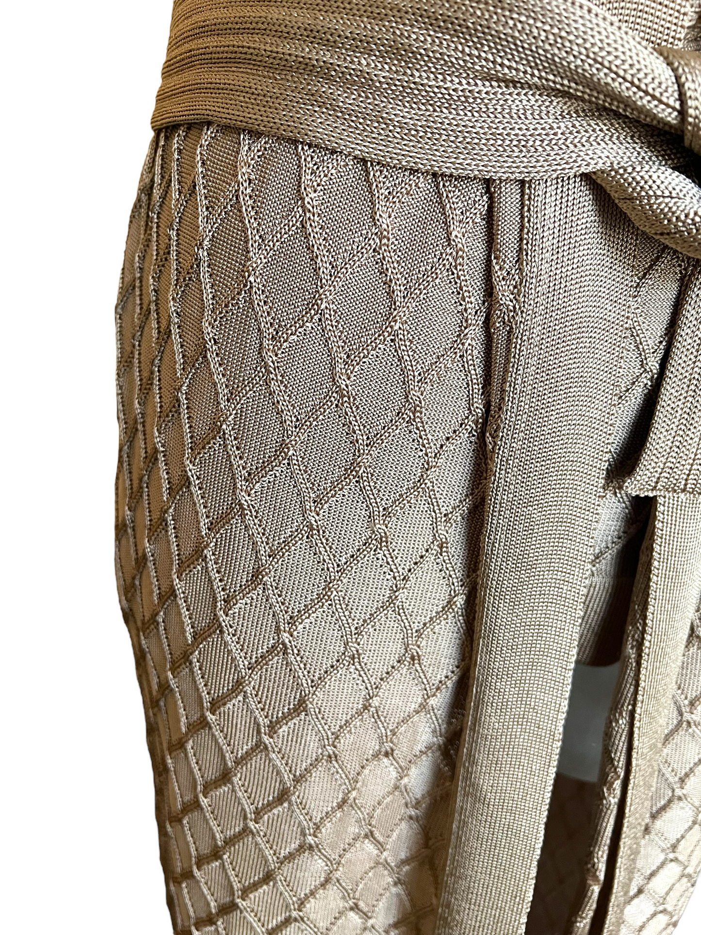 Balmain Textured Jersey Knit Size 38 Tank Set