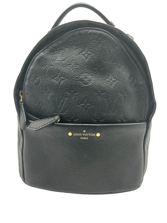 Louis Vuitton Black Empreinte Leather Sorbonne Backpack