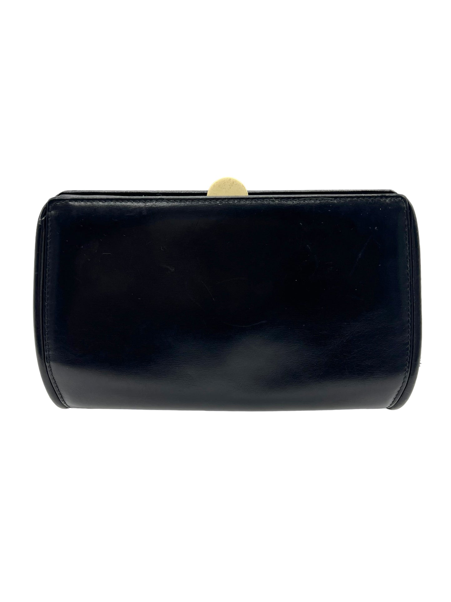 Barry Kieselstein-Cord Black Leather Chain Bag