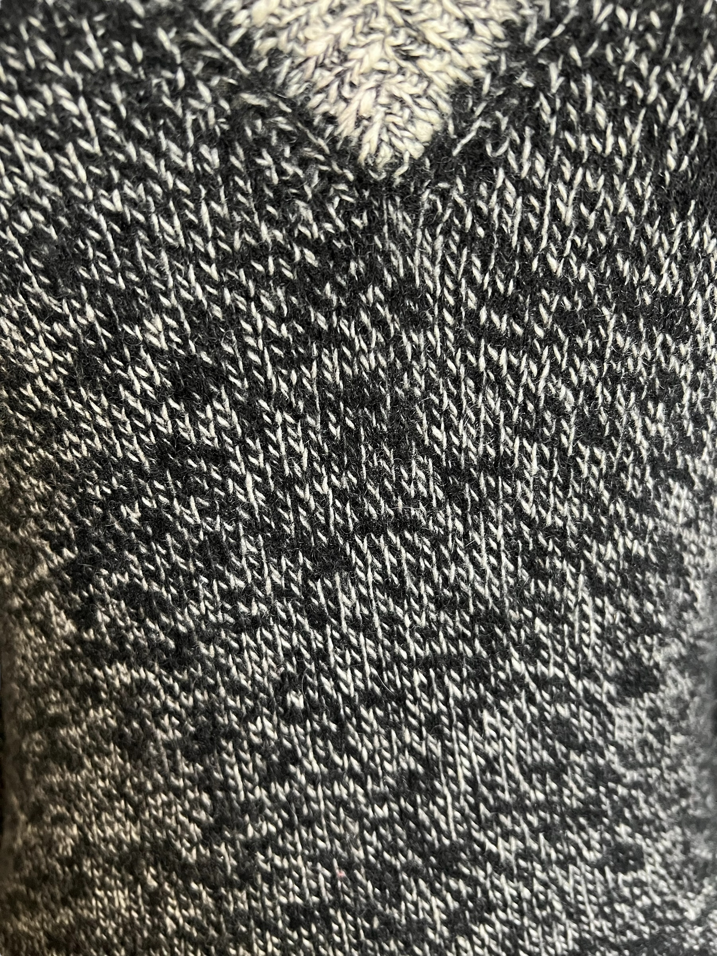 Chanel Gray Charcoal 96A Cashmere CC Logo Sweater