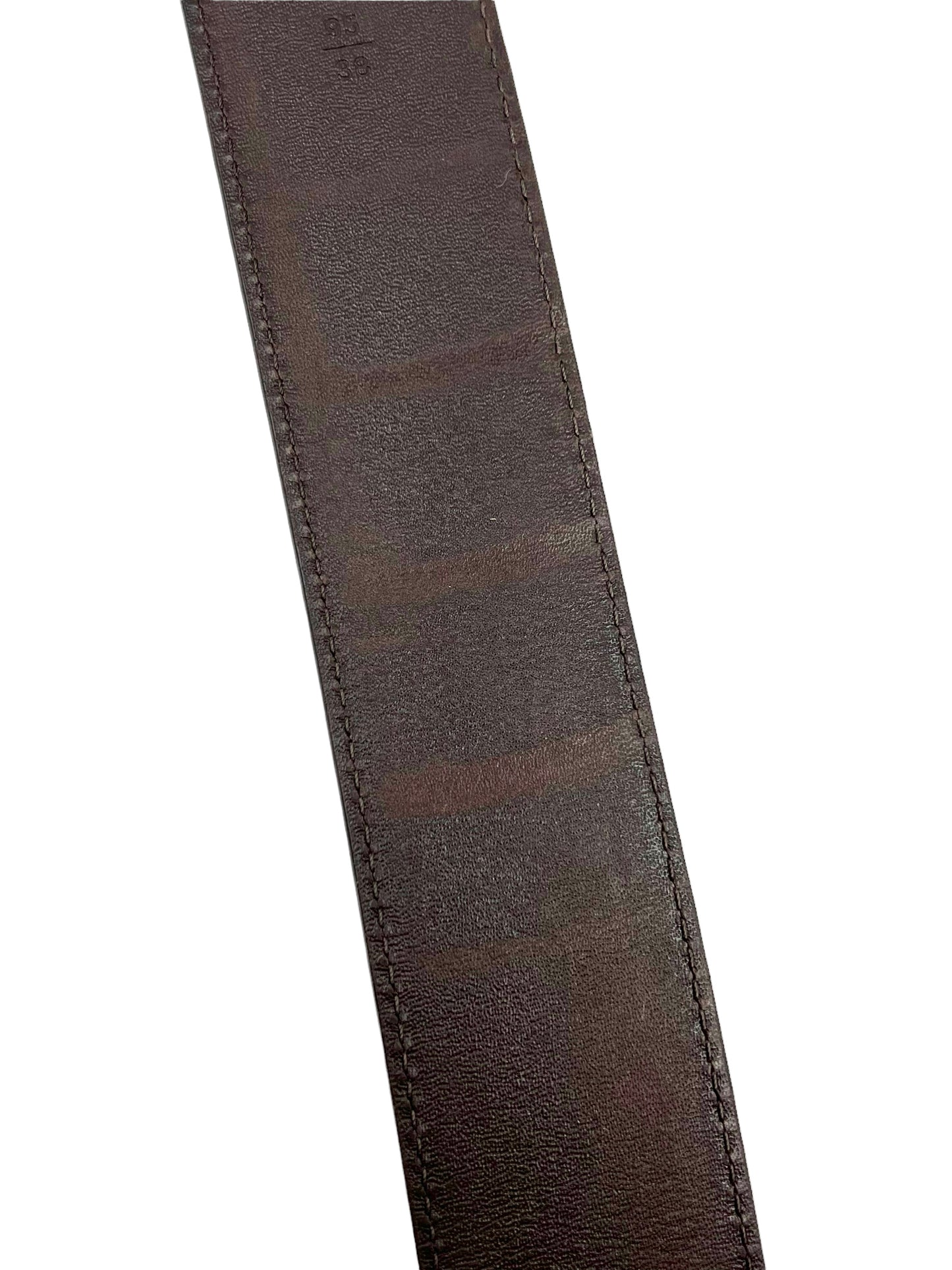 Louis Vuitton Damier Ebene Size 95/38 Initiales 40mm Belt