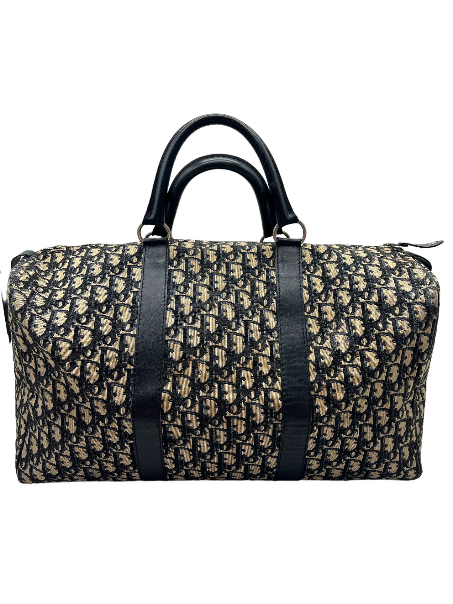 Christian Dior Vintage Blue Navy Trotter Duffle